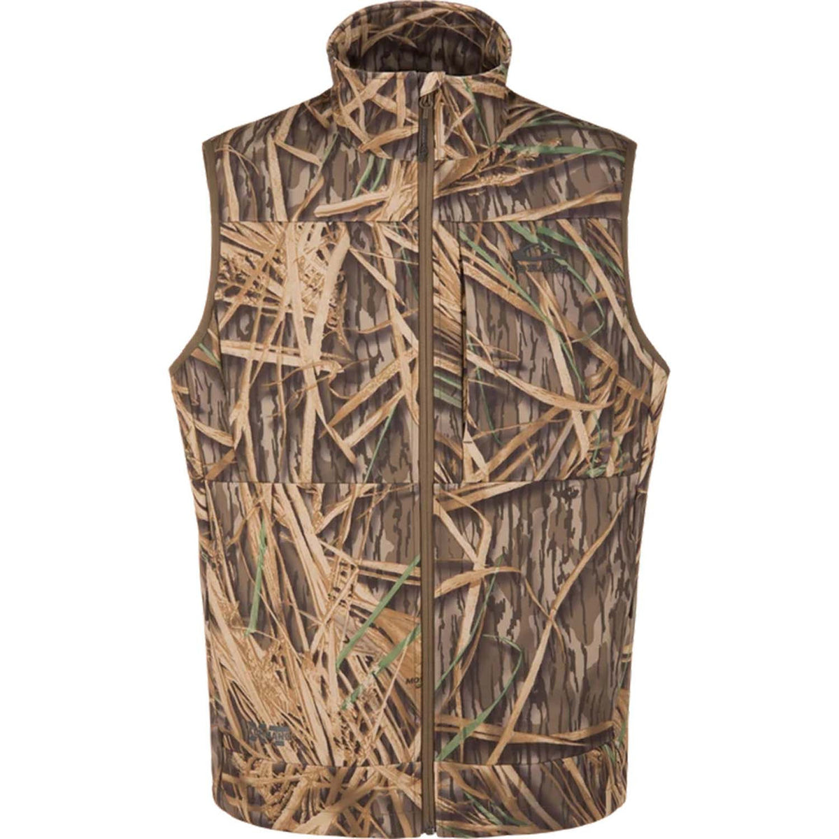 Image of the Drake CommandXT Softshell Vest in Mossy Oak Original Shadow Grass