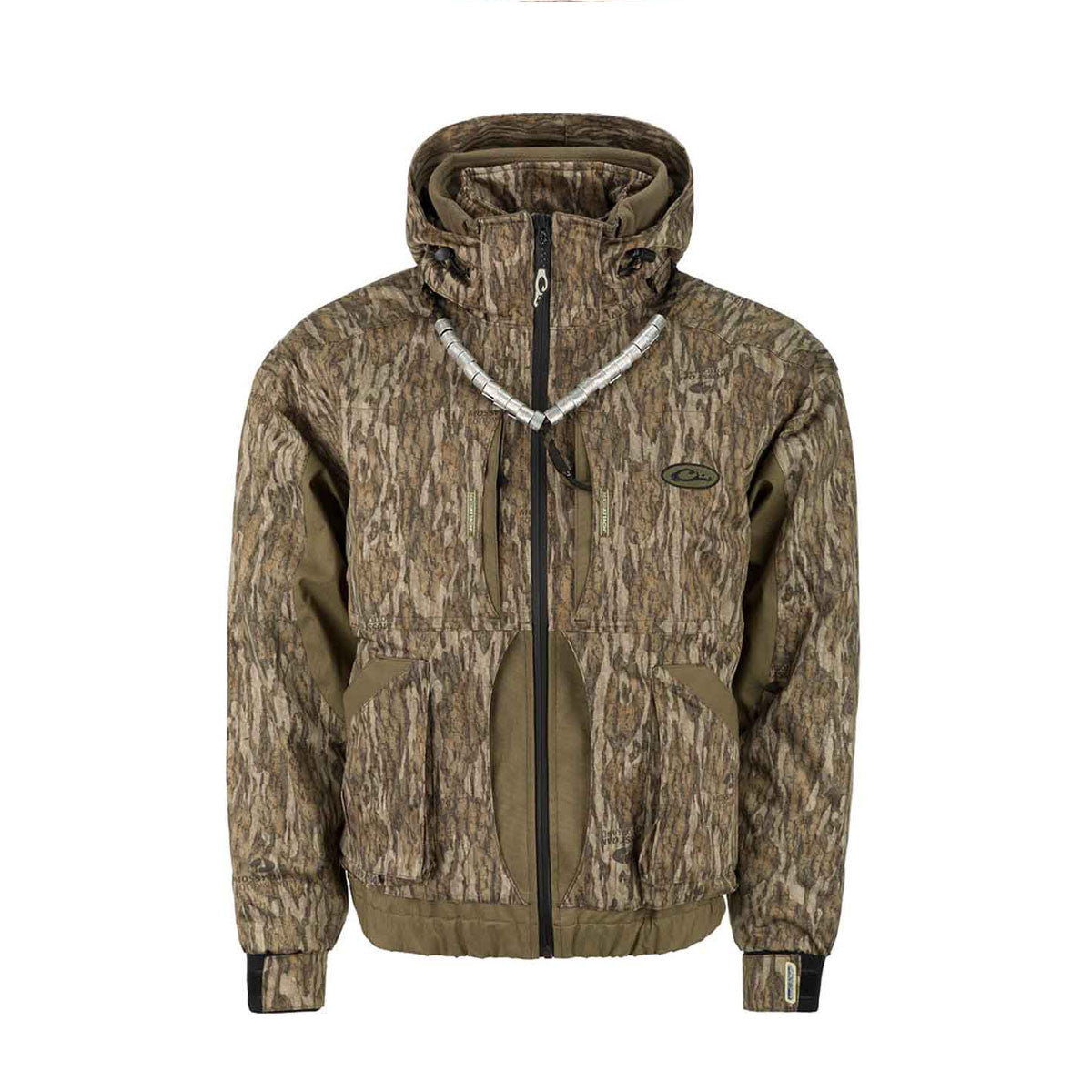 Drake Women's Reflex 3-in-1 Plus 2 Jacket Image in Mossy Oak Bottomland