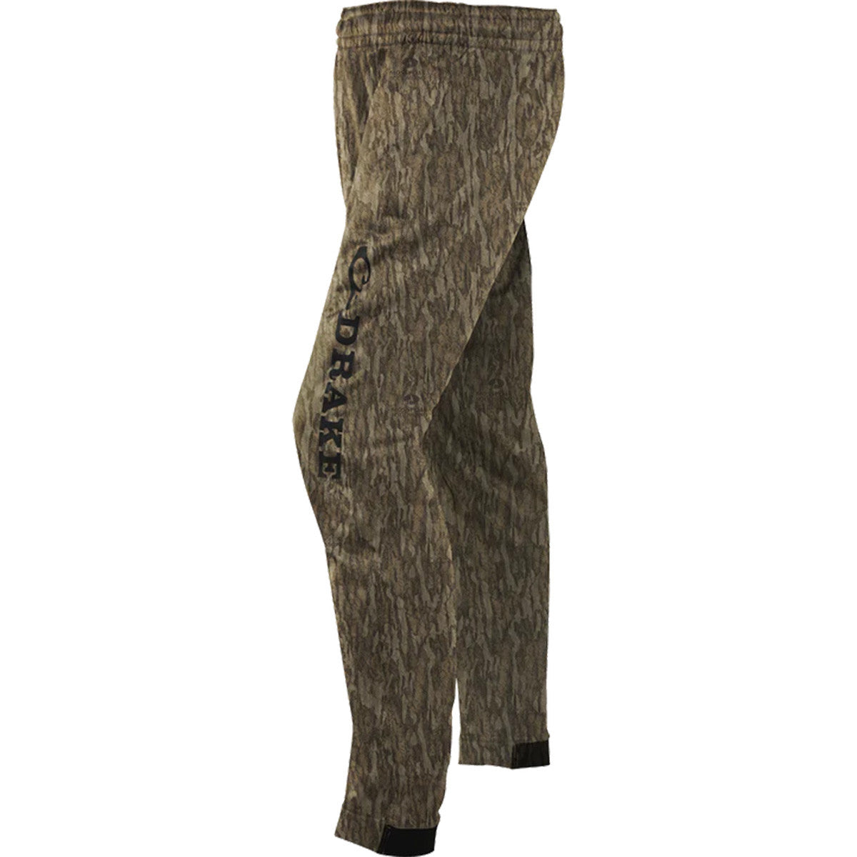 Drake Waterfowl Fleece Wader Pant Image in Mossy Oak Bottomland