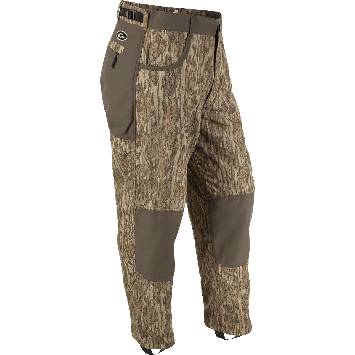 Image of the Drake MST Jean Cut Wader Pant in Mossy Oak Bottomland