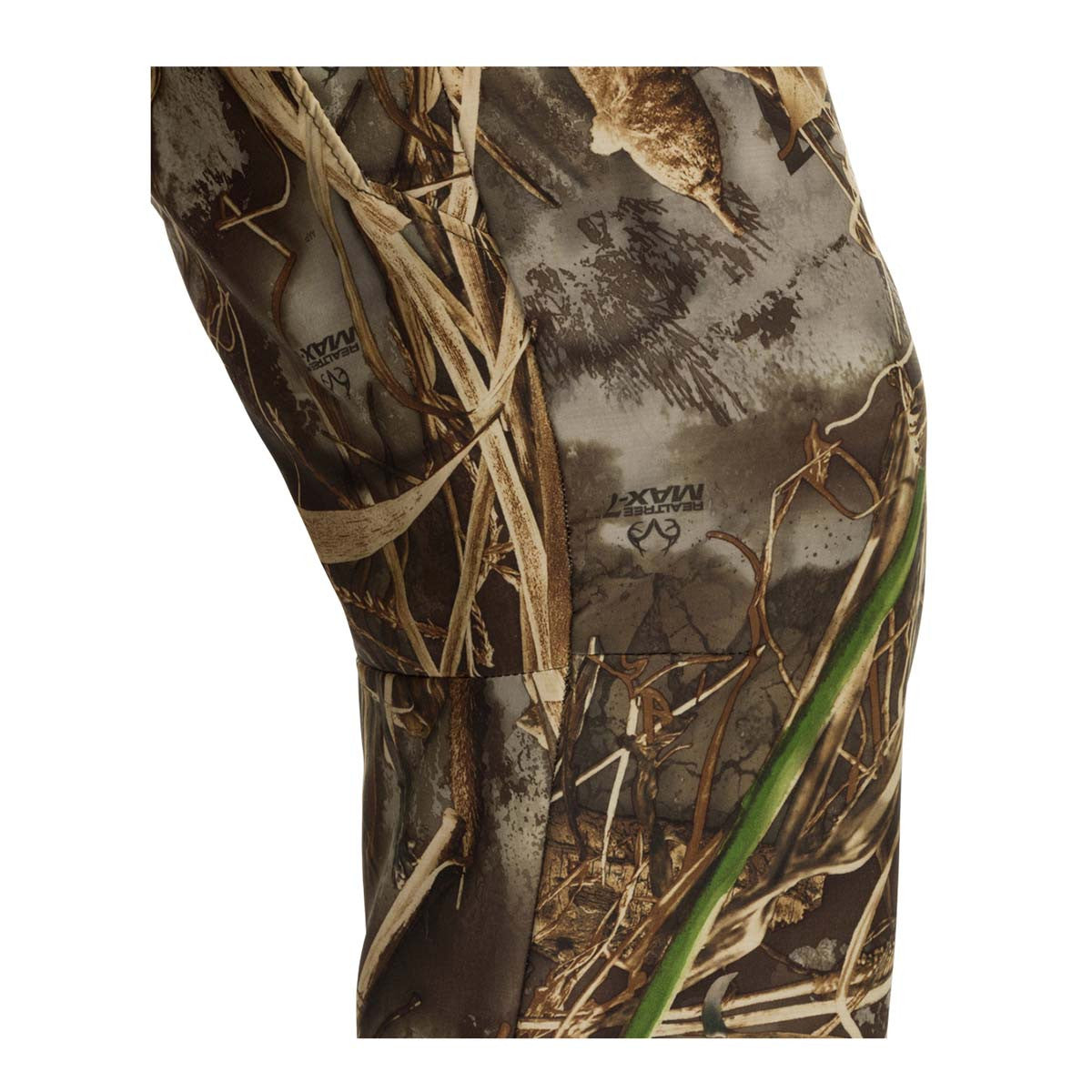 Drake Waterfowl EST Camo Stretch Tech Pants Reinforced Knees Image in Realtree Max 7