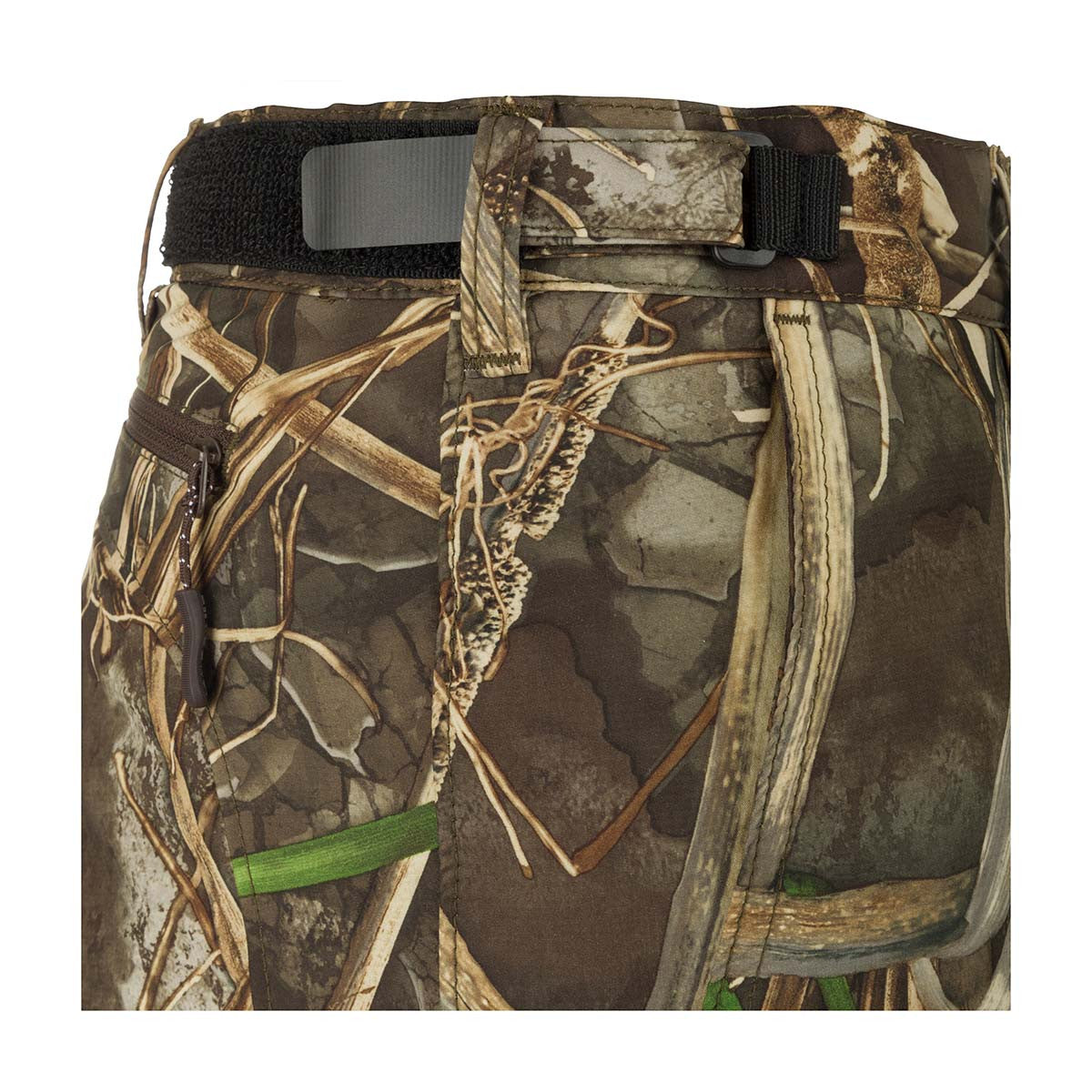 Drake Waterfowl EST Camo Stretch Tech Pants Adjustable Waistband Image in Realtree Max 7