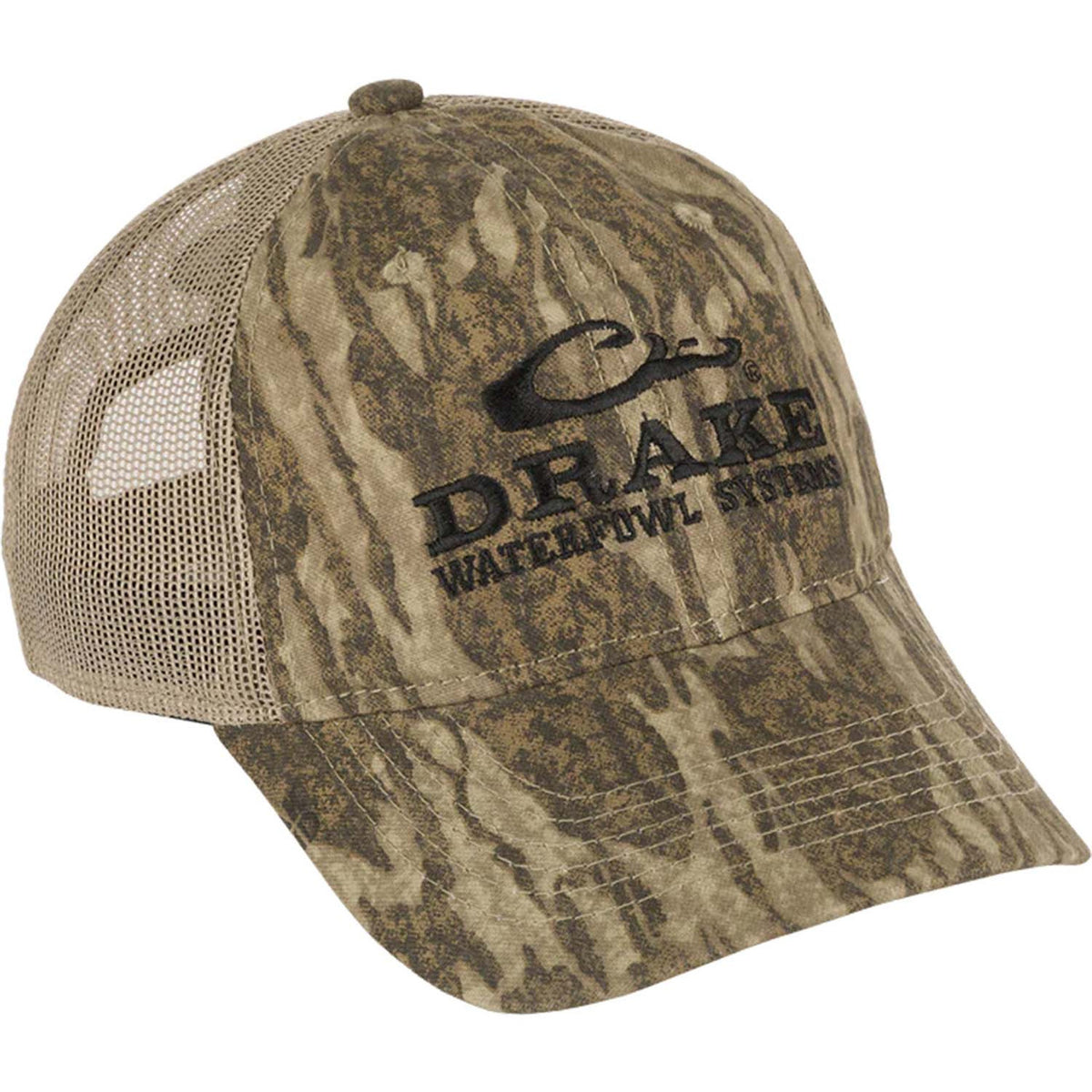 Drake Mesh Back Cap - Mossy Oak Bottomland