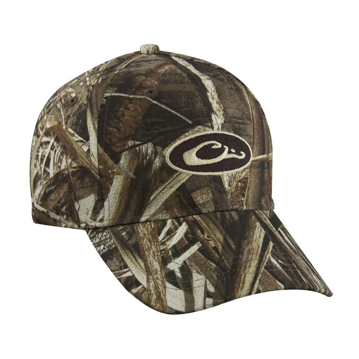 Drake Waterfowl Cotton Camo Cap Image in Realtree Max 5