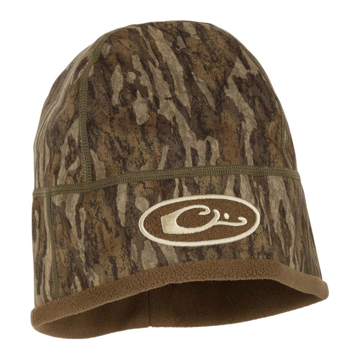 Image of the Drake MST Windstopper Beanie in Mossy Oak Bottomland