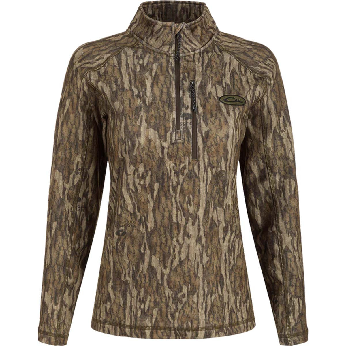 Women's MST Breathlite 1/4 Zip Camo Pullover