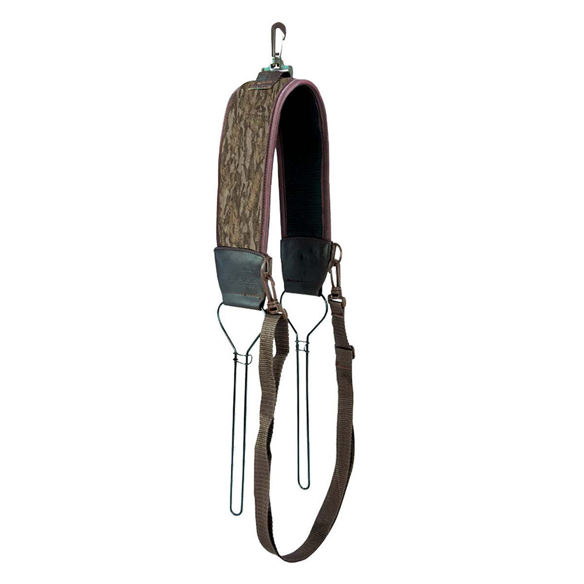 Drake Waterfowl Over the Shoulder Metal Loop Game Tote image in Mossy Oak Bottomland Variation Realtree Max 7