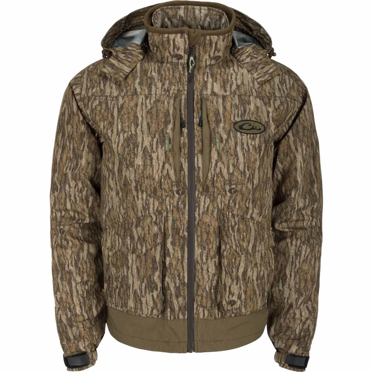 Drake G3 Flex 3-in-1 Waterfowler's Jacket Image -  Mossy Oak Bottomland