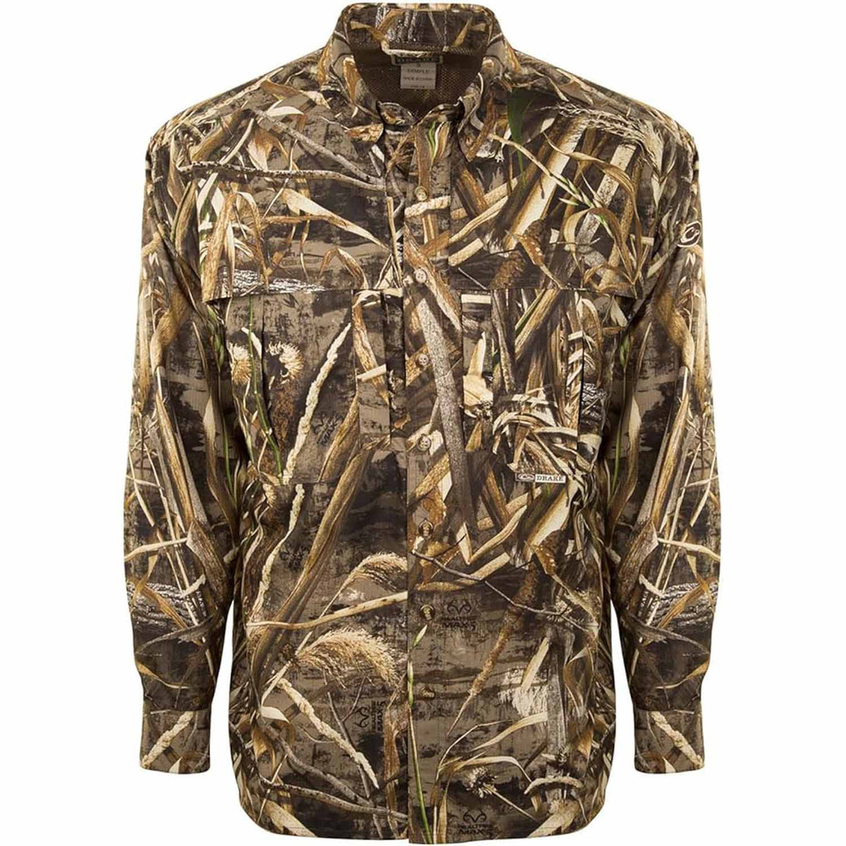 Drake EST Camo Flyweight Wingshooter's Long-Sleeve Shirt - Realtree Max 5