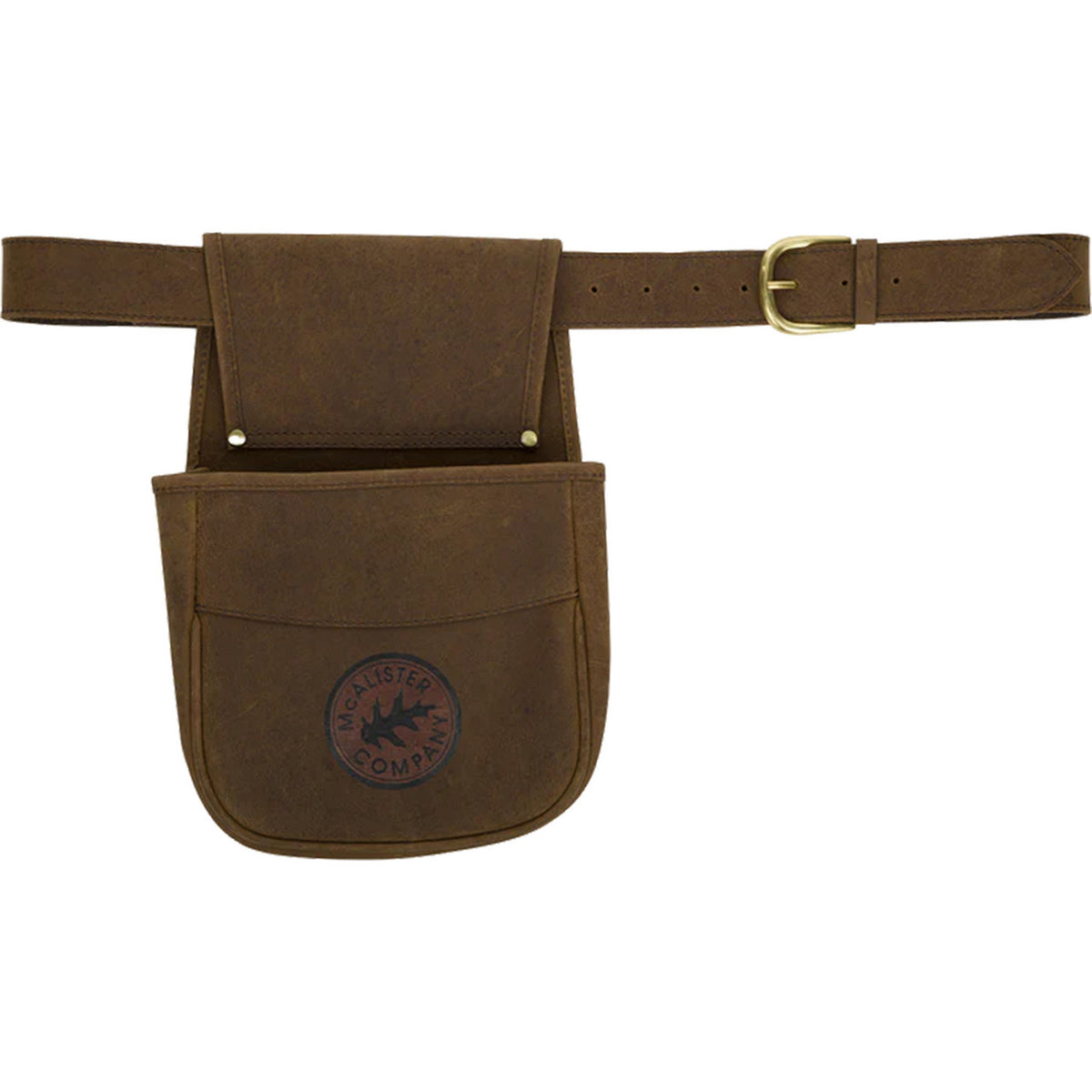 McAlister Leather Shooter's Belt - Brown image