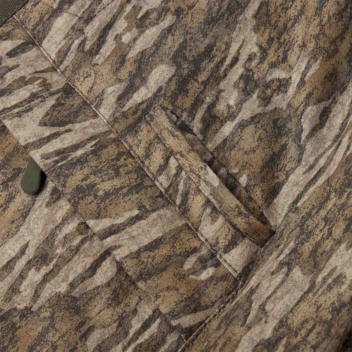 Drake Waterfowl Early Bird Turkey Pants with Insect Repellent Pocket Image in Mossy Oak Bottomland