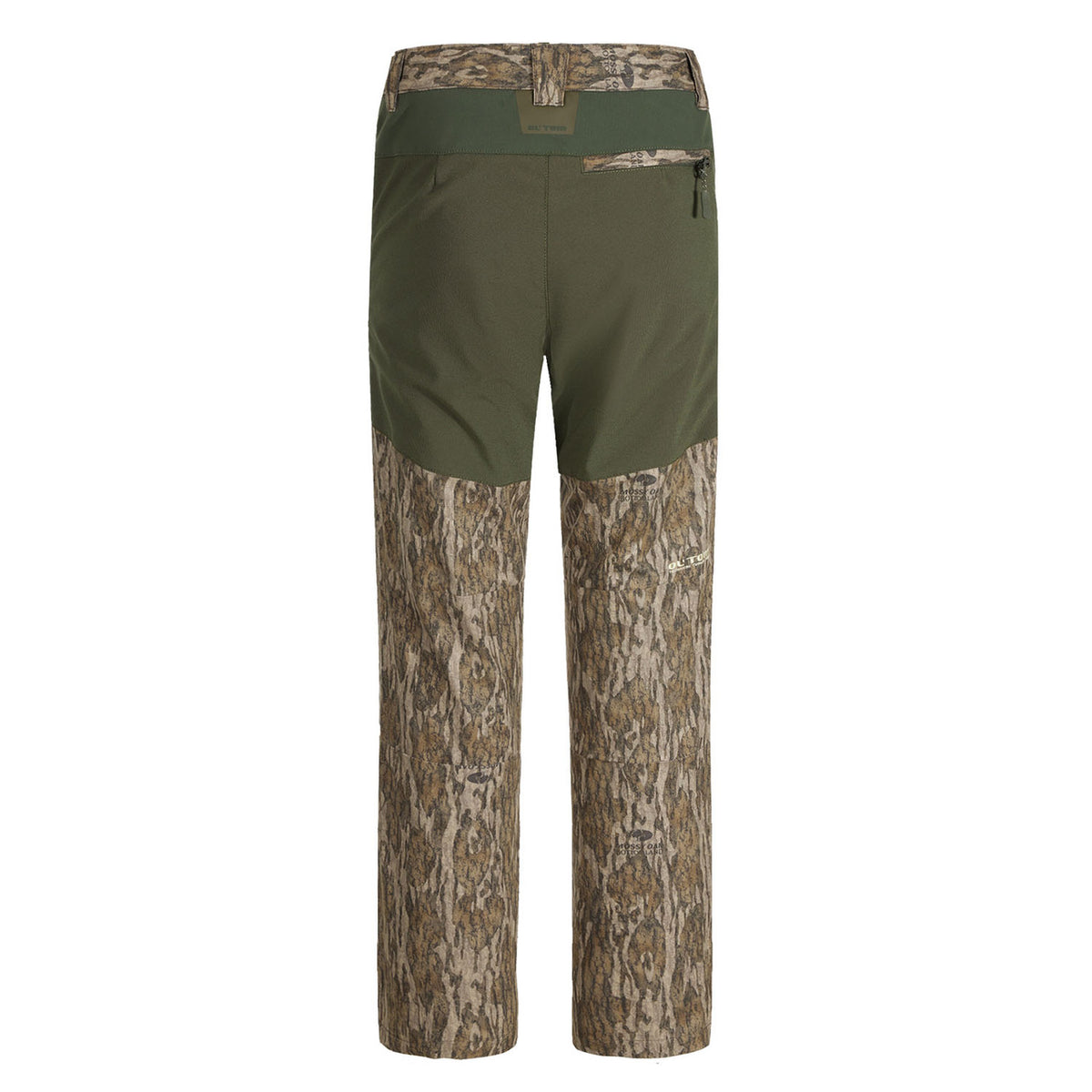Drake Waterfowl Ol' Tom SWT Turkey Pant Back Image in Mossy Oak Bottomland