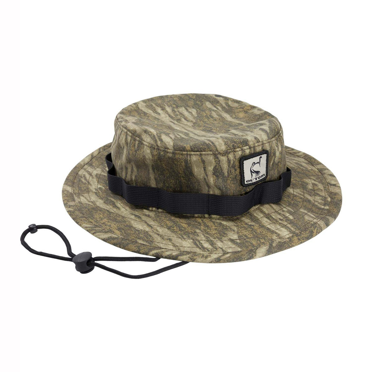 Drake Waterfowl Mossy Oak Duk Boonie Hat Image in Mossy Oak Bottomland