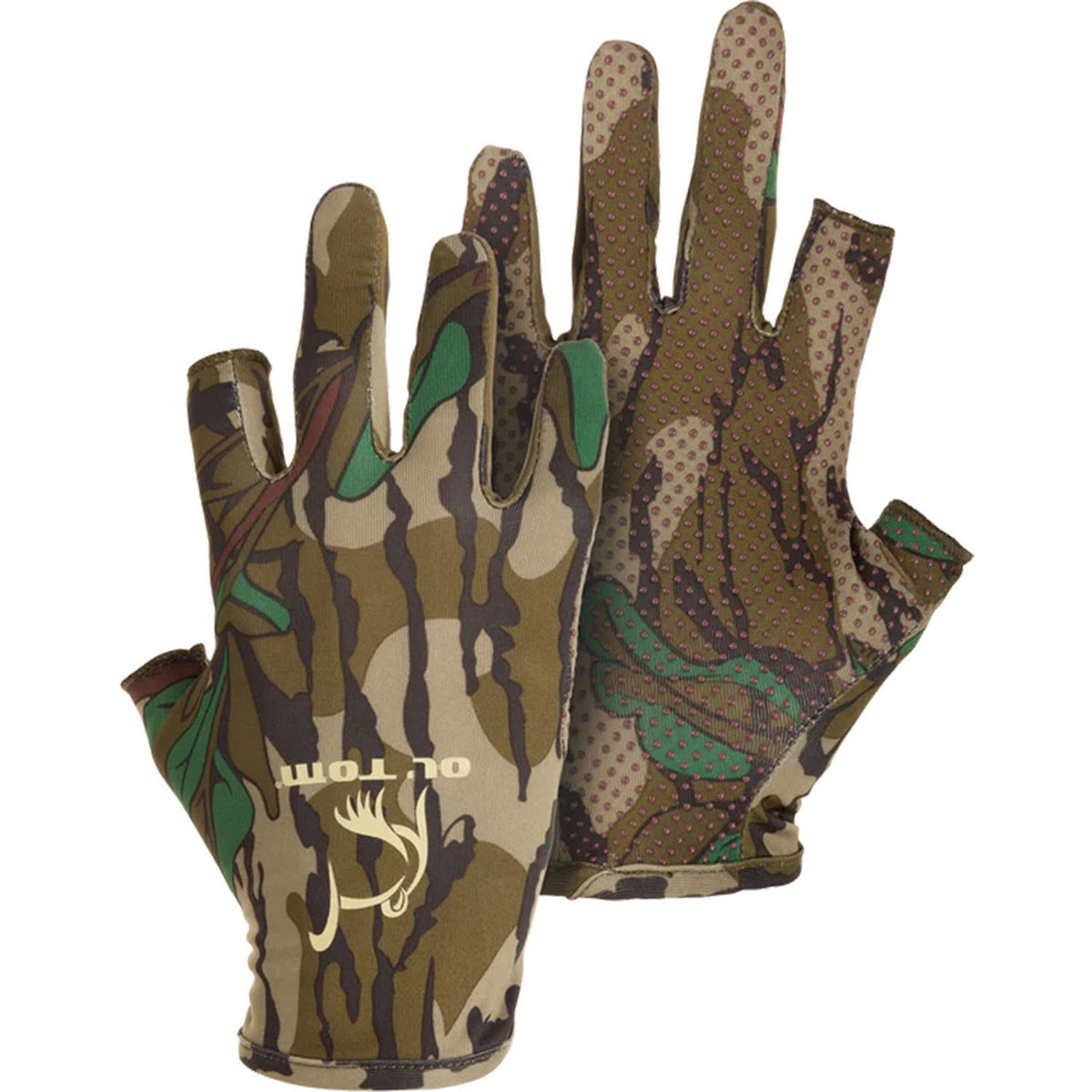 Drake Waterfowl Youth Performance Glove - Mossy Oak Greenleaf