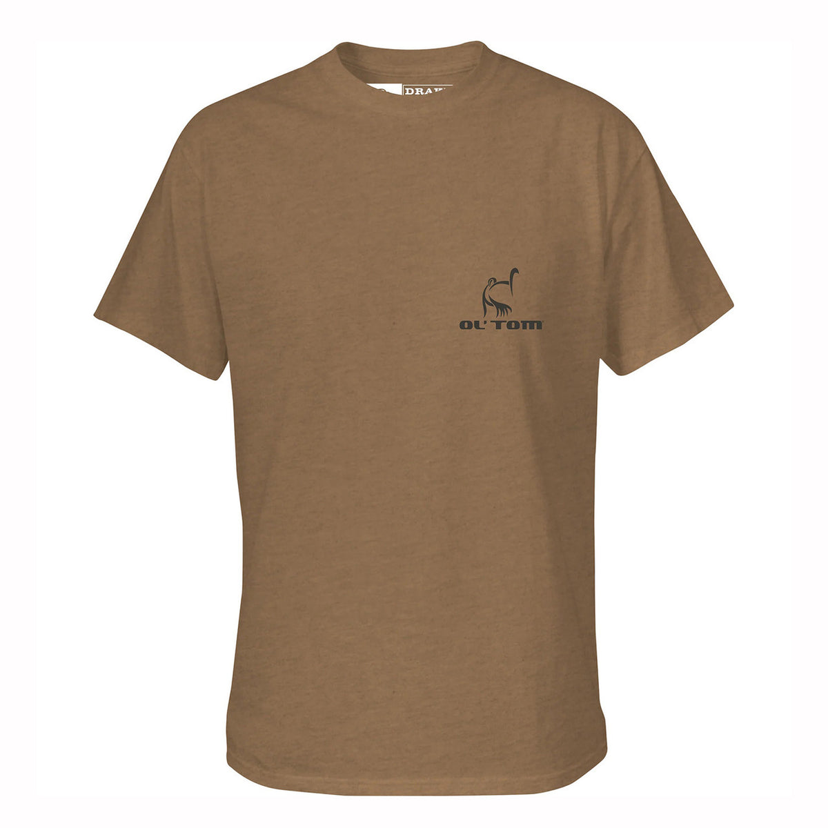 Drake Waterfowl Classic Ol' Tom Logo T-Shirt Back Front Image