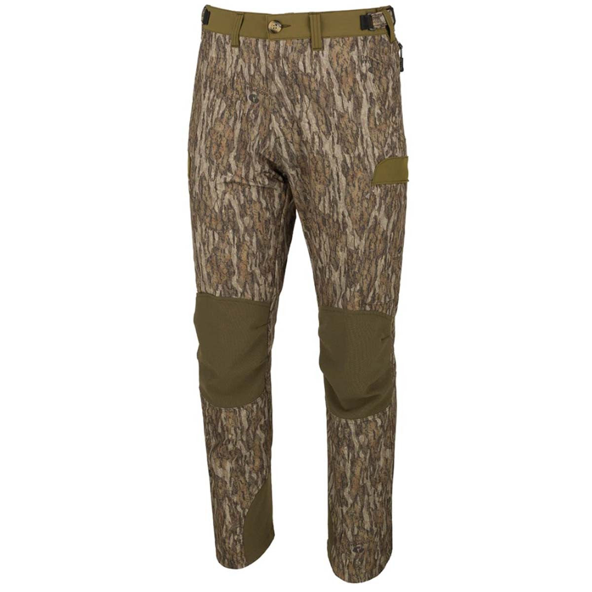 Drake Tech Stretch Turkey Pants 2.0 Image in Mossy Oak Bottomland