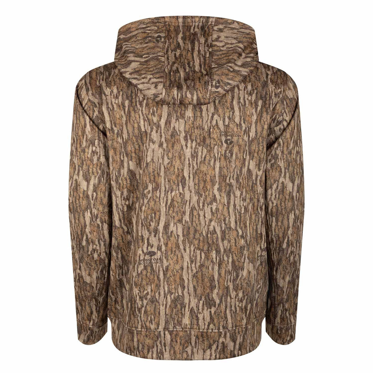 Drake Waterfowl Men's Performance Camo Hoodie Back Image