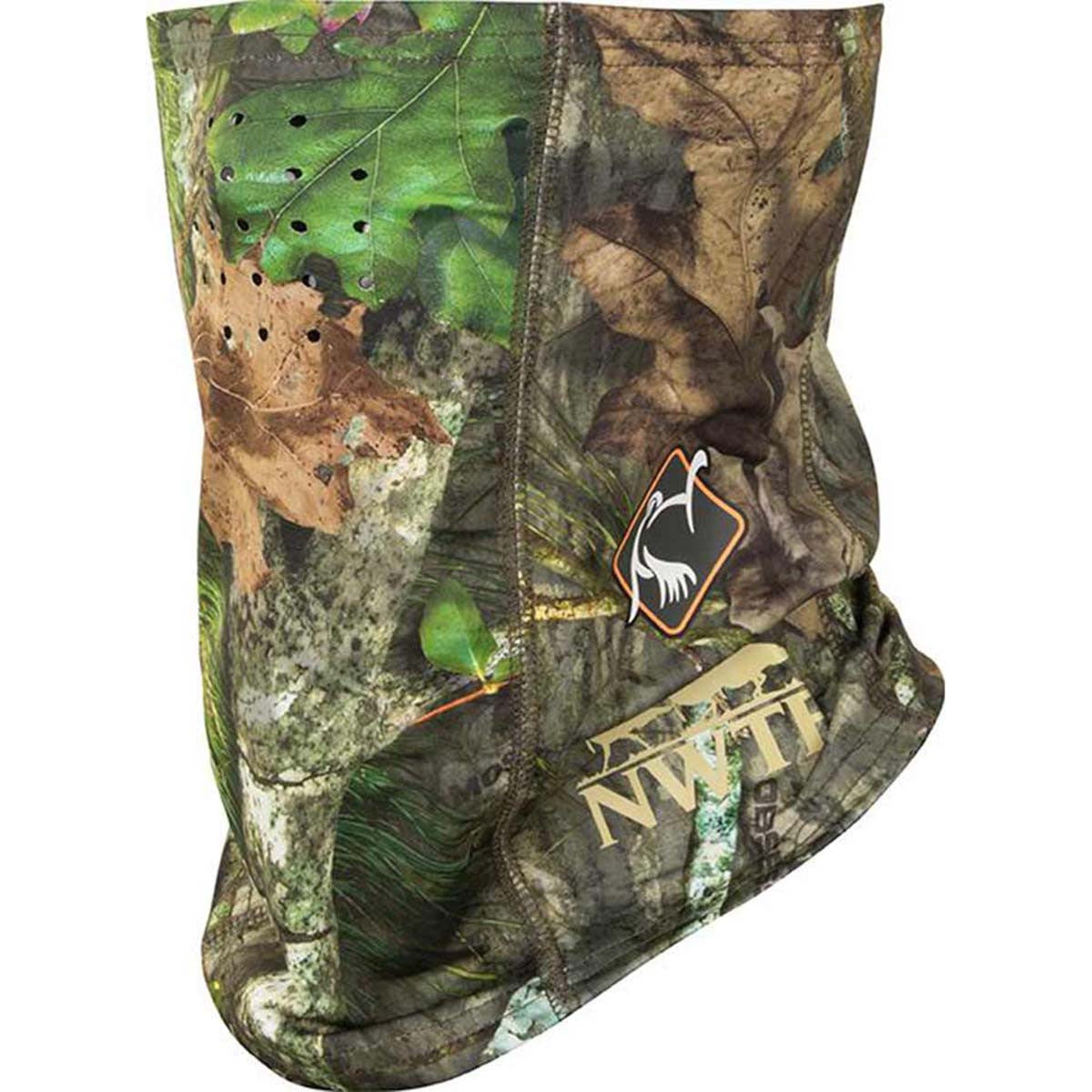 Drake Performance Half Face Mask Image in NWTF Obsession Old School Green