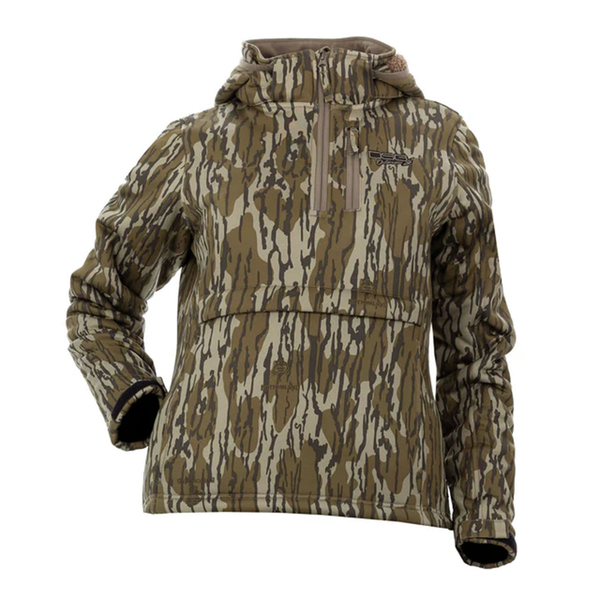 DSG Women's Breanna 3.0 Pullover image in Mossy Oak Original Bottomland