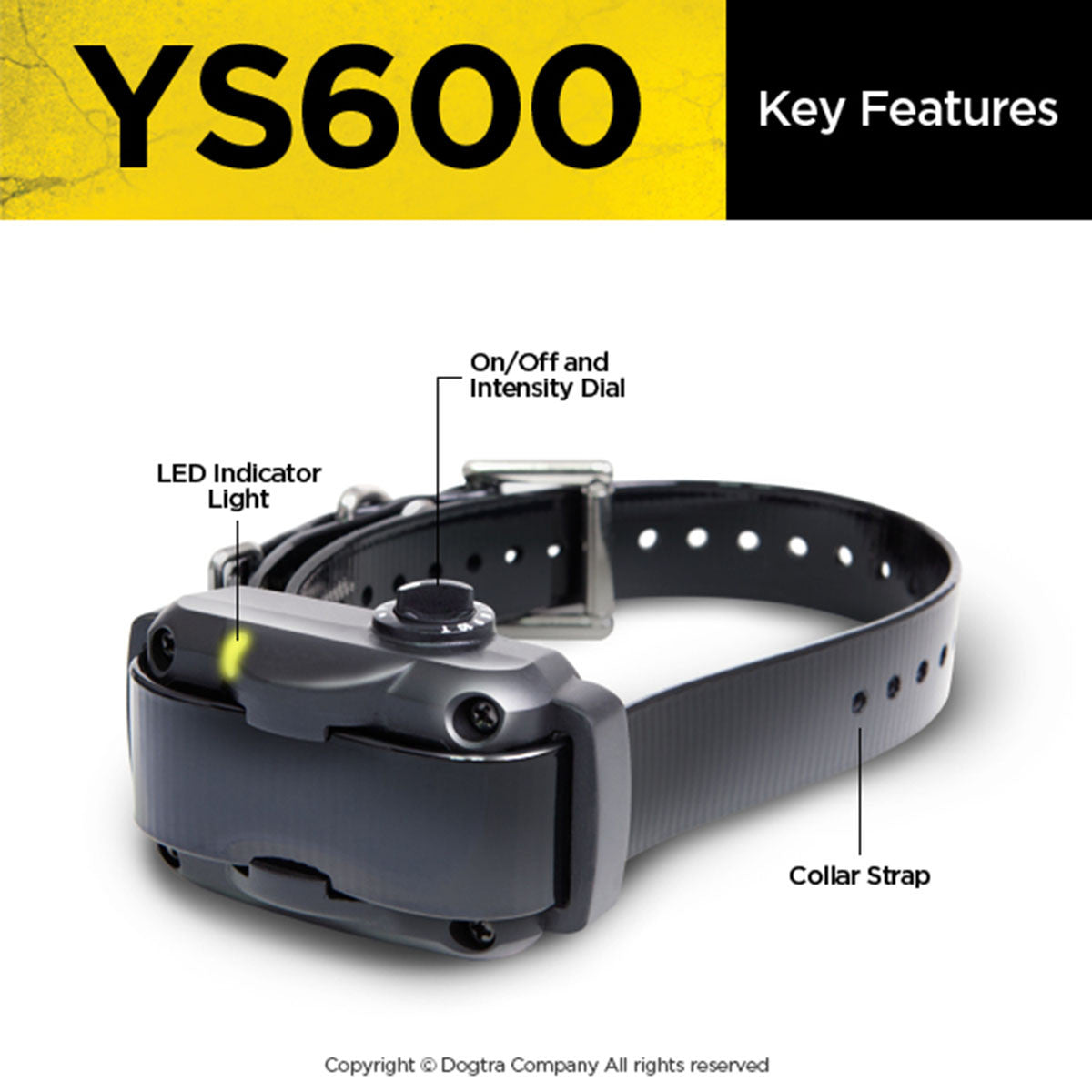 YS600 No Bark Collar