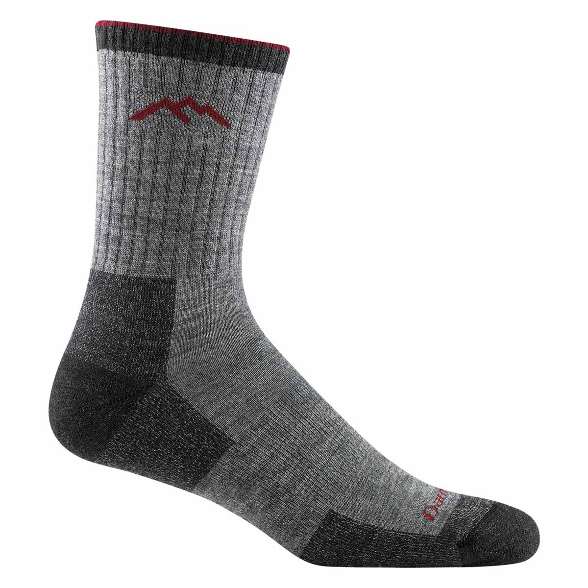 Darn Tough Hiker Micro Crew Cushion Sock, Charcoal Variation