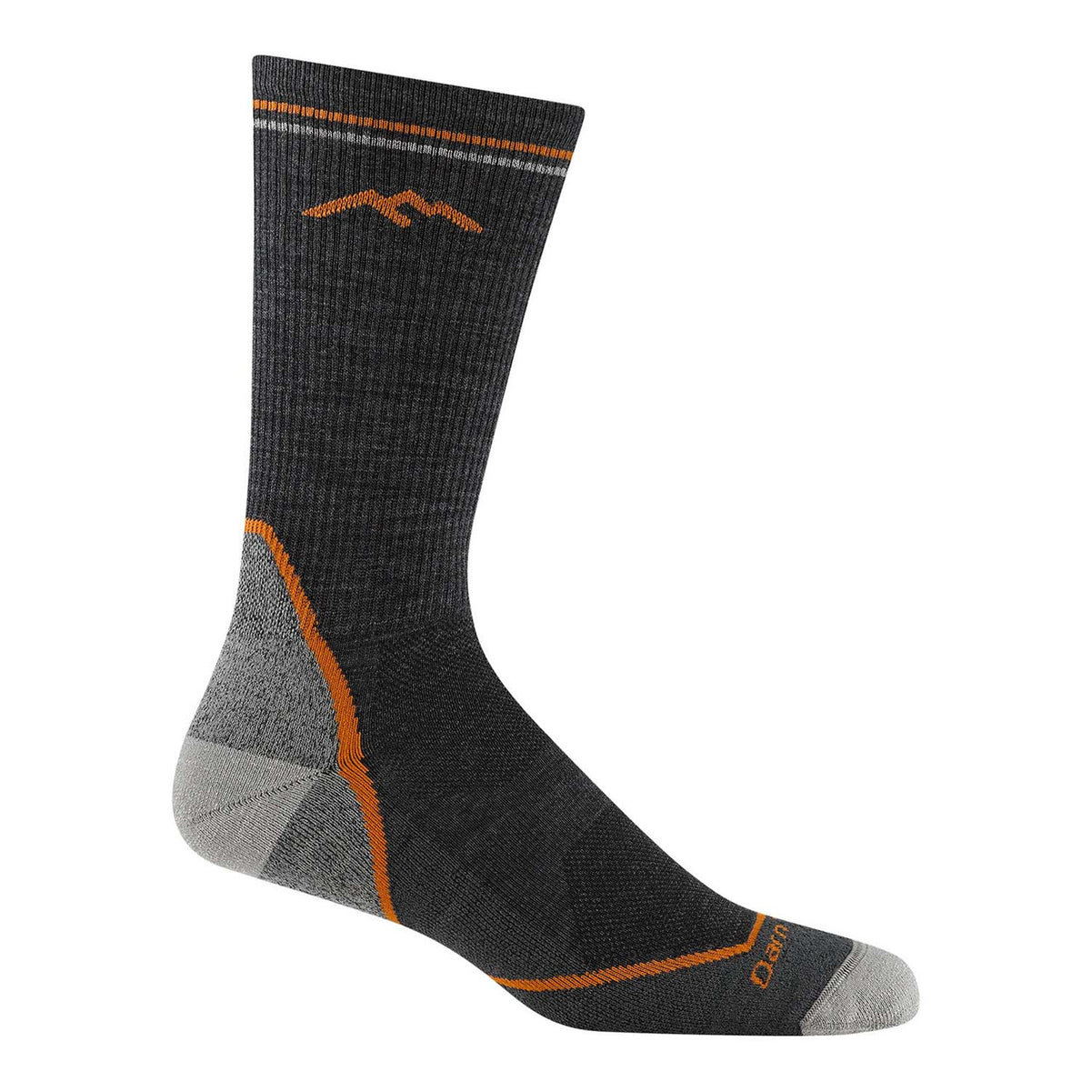 Image of the Darn Tough Light Hiker Boot Lightweight Hiking Socks in Charcoal
