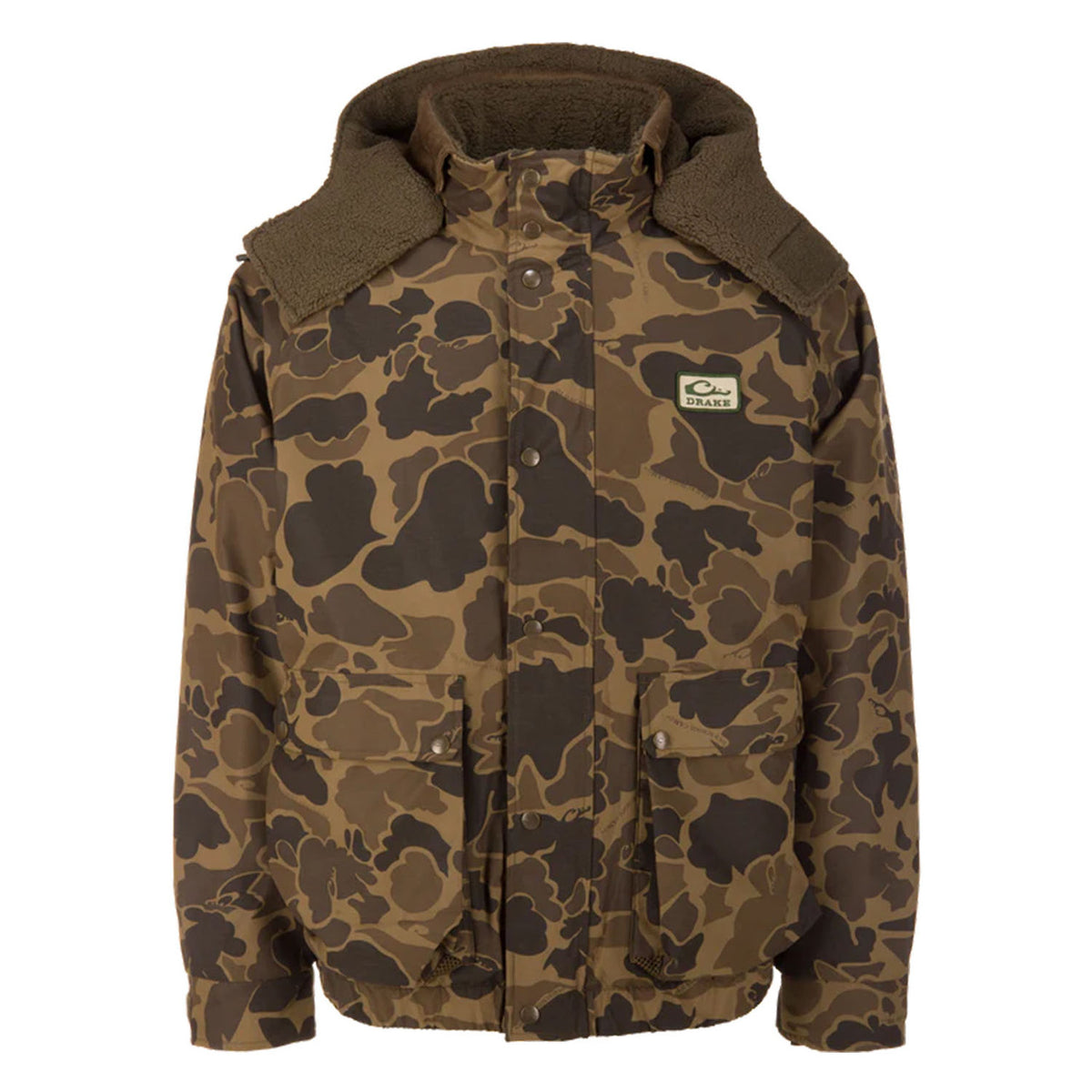 Drake Waterfowl Throwback 80 Sport 3-in-1 Jacket Image in Old School