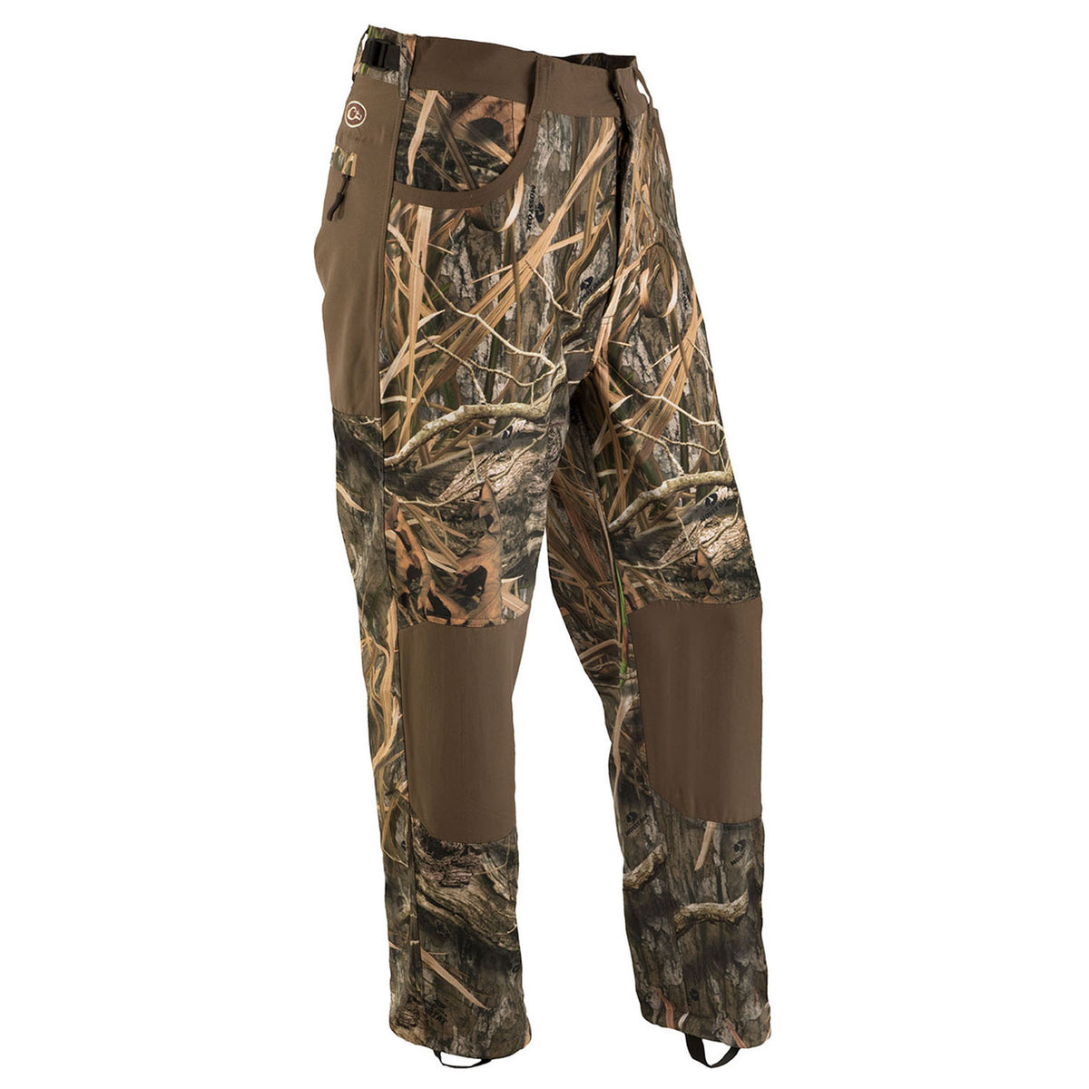 Drake Waterfowl MST Jean Cut Under-Wader Pant 2.0 Image in Mossy Oak Habitat