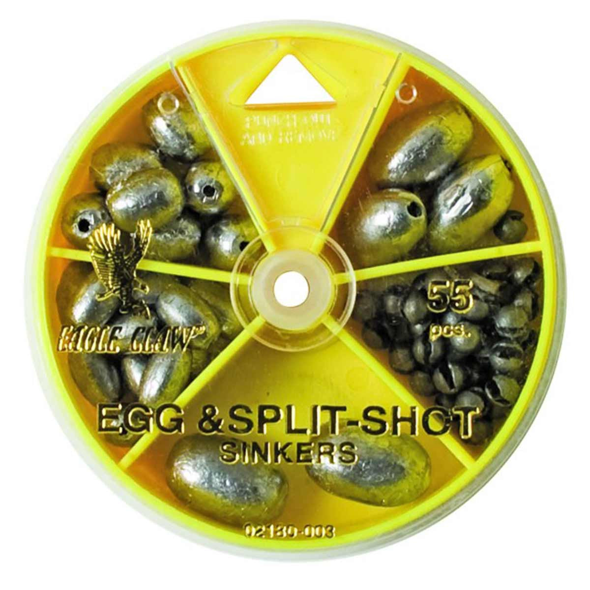 Egg Sinker & Split-Shot Assort