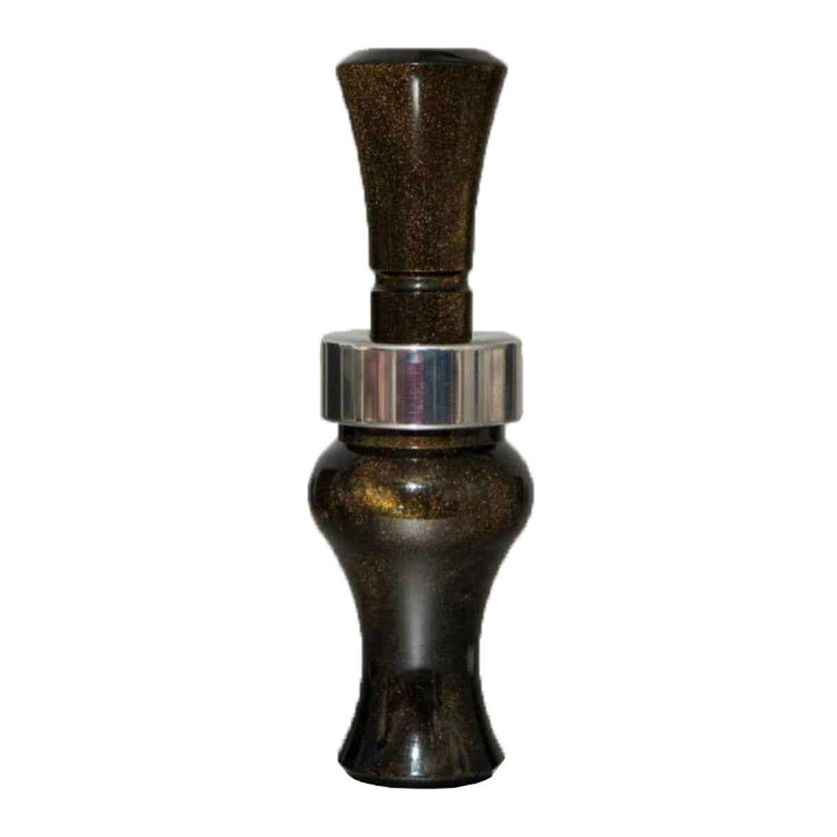 Echo Calls Meat Hanger Double Reed Duck Call image in Black Gold Pearl