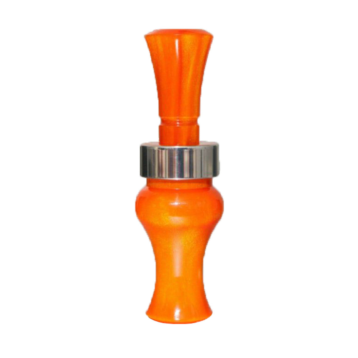 Echo Calls Meat Hanger Double Reed Duck Call image in Orange Pearl