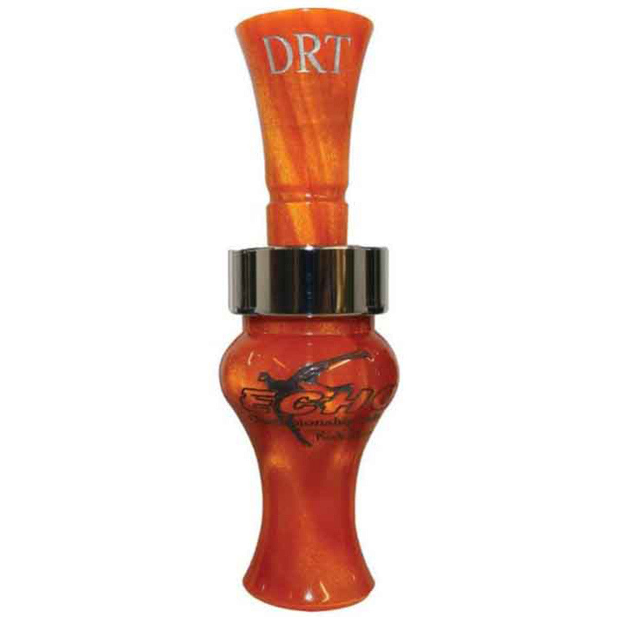 Echo Calls Double Reed Timber Duck Call in Orange Pearl