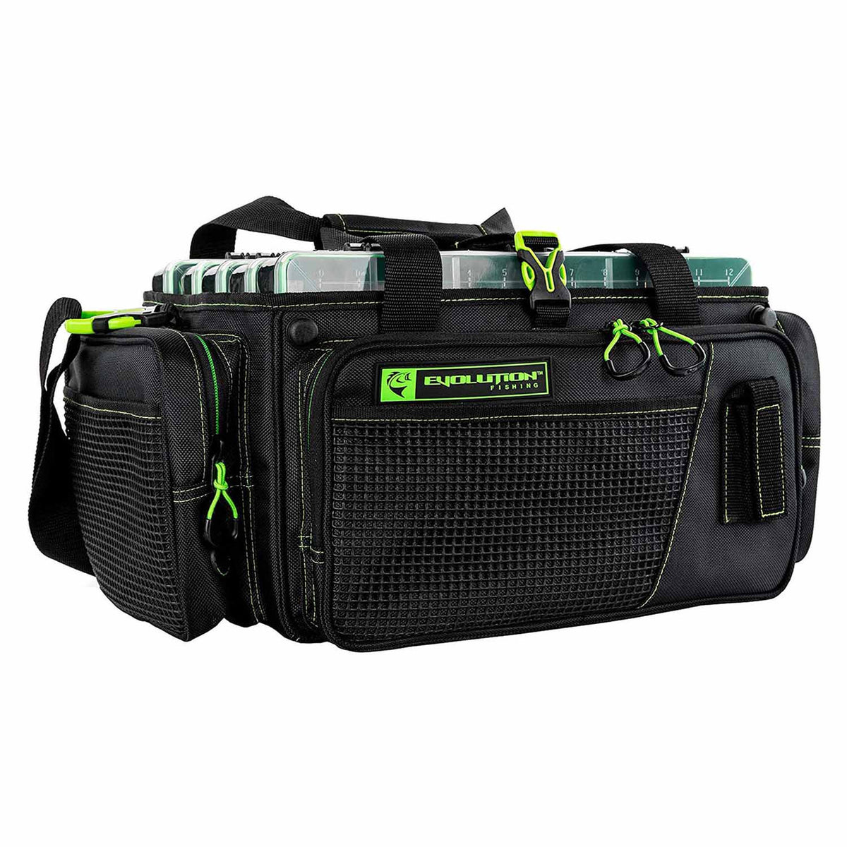 Evolution Outdoor Horizontal 3600 Drift Series Tackle Bag Angled Image