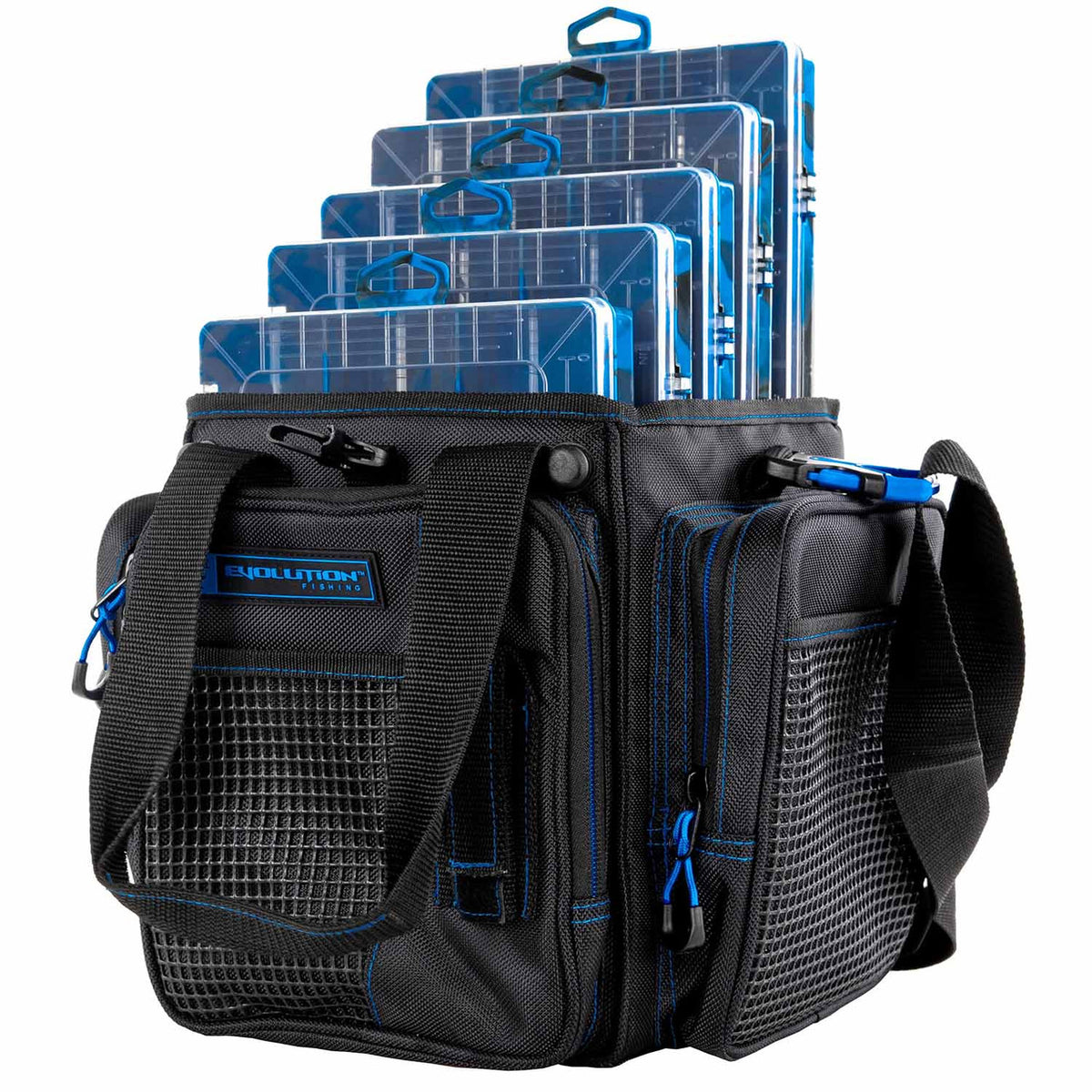 Evolution Outdoor Vertical 3600 Drift Series Tackle Bags image in Blue