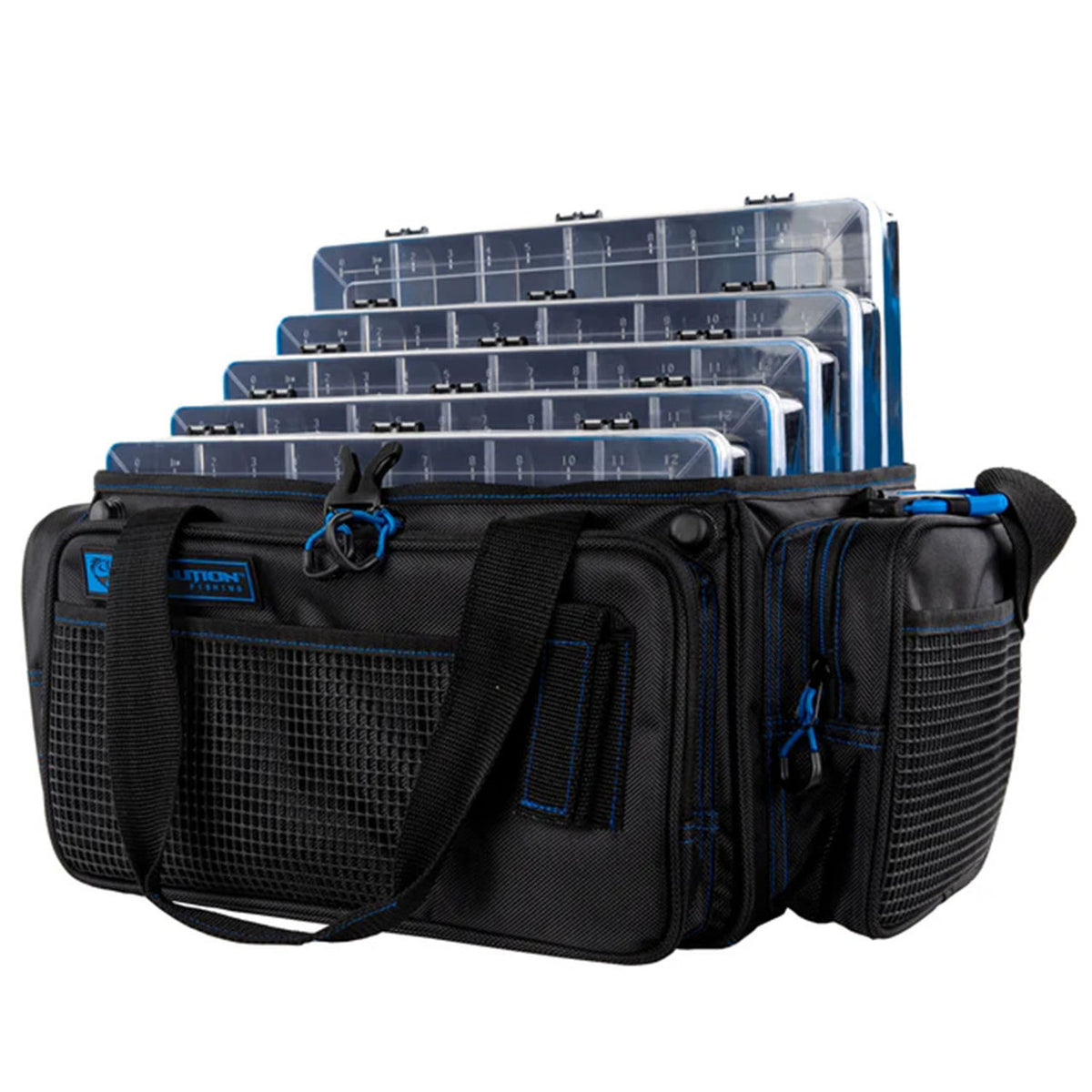 Evolution Outdoor Horizontal 3700 Drift Series Tackle Bag Image in Blue