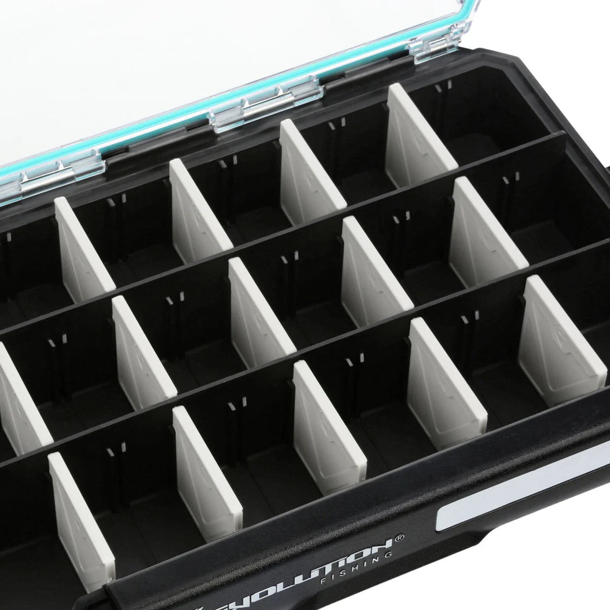 Evolution Outdoor BallistiX 3.6 Tackle Tray top view tilted image