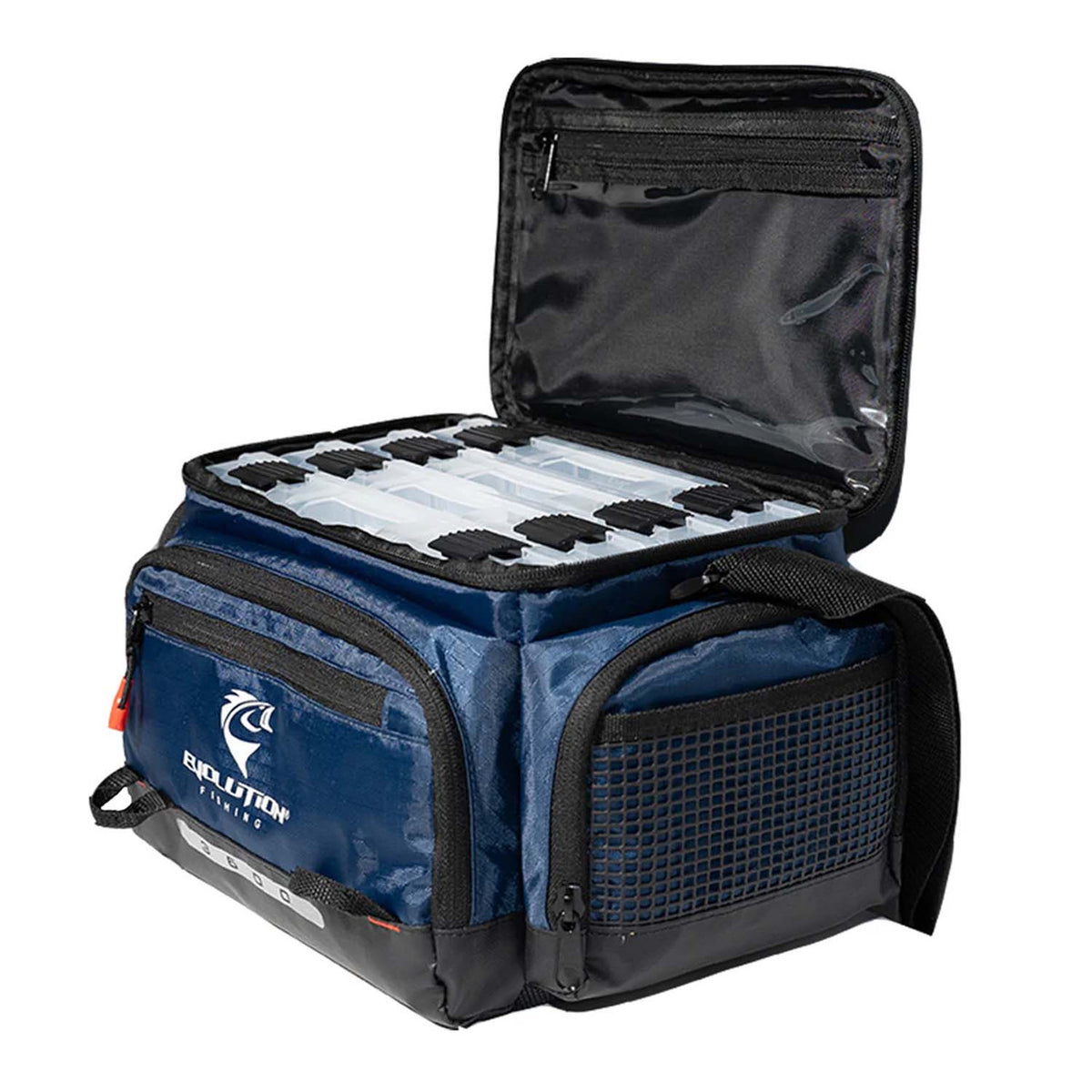 Evolution Outdoor Smallmouth Tackle Bag Opened Image