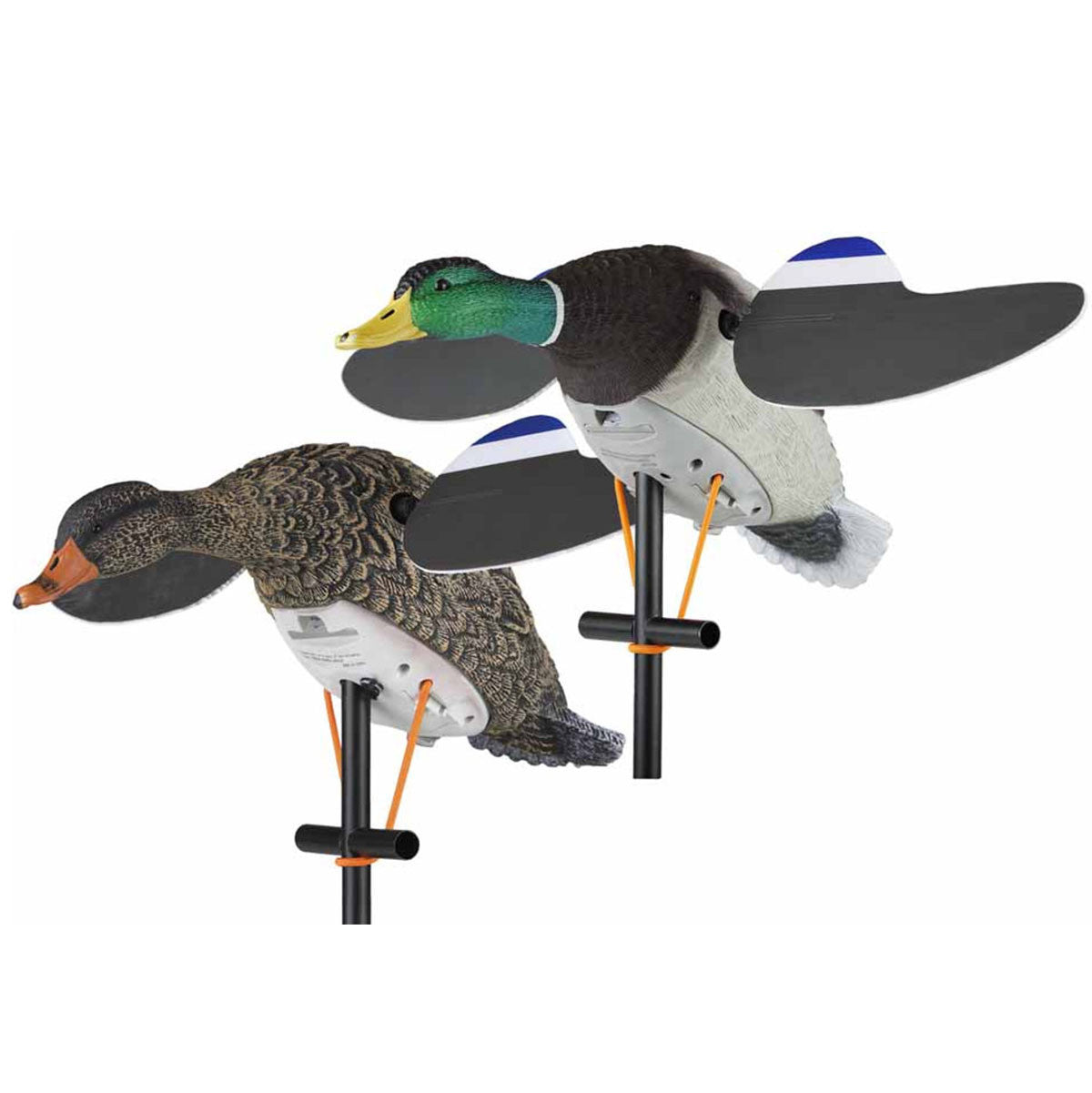 Lucky Duck Lucky Pair II Spinning Wing Duck Decoys Image