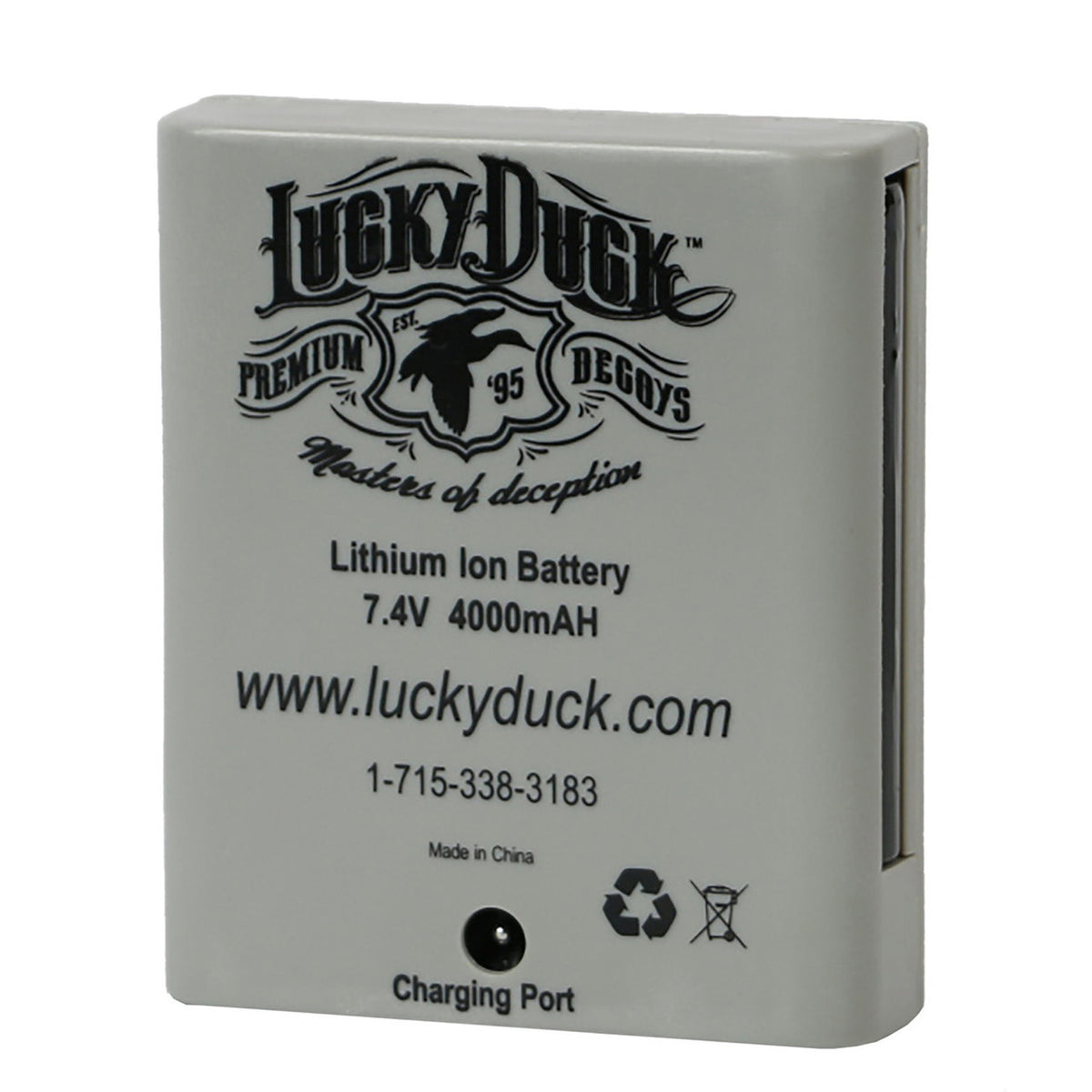 Lucky Duck Waterproof HDI 7.4V Lithium Ion Replacement Battery Image