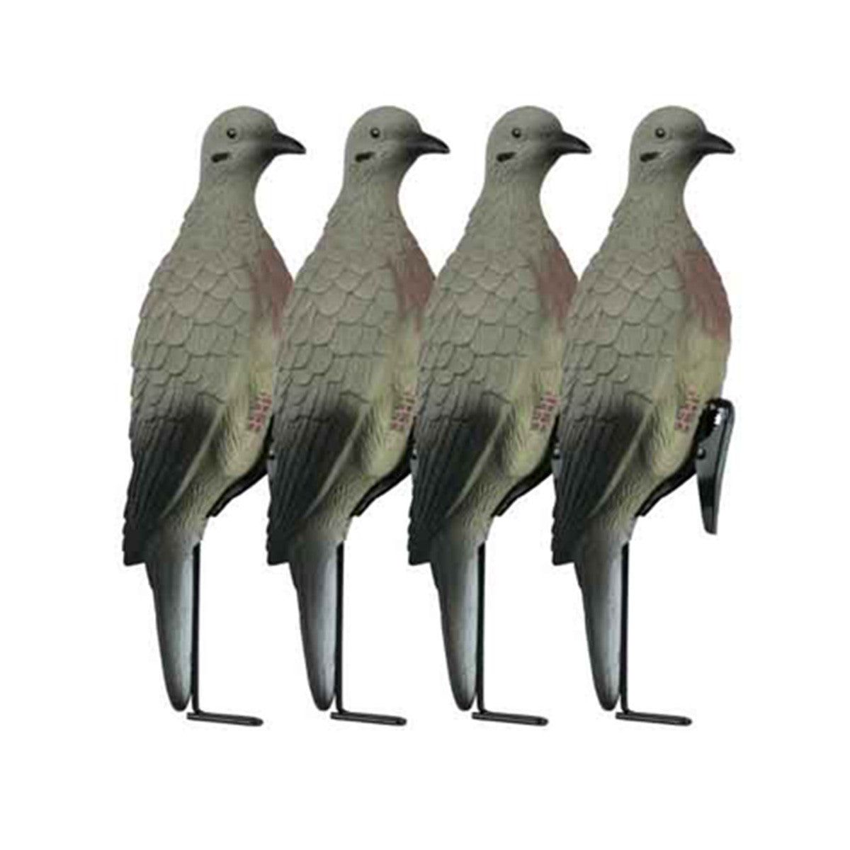 Clip-On Dove Decoys, 4 Pack with Stakes Image