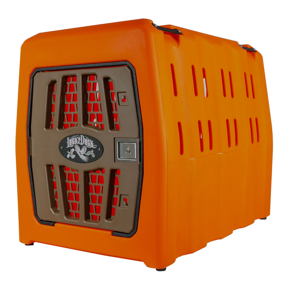 Lucky Duck Lucky Kennel, Large/Upland Orange Main Image