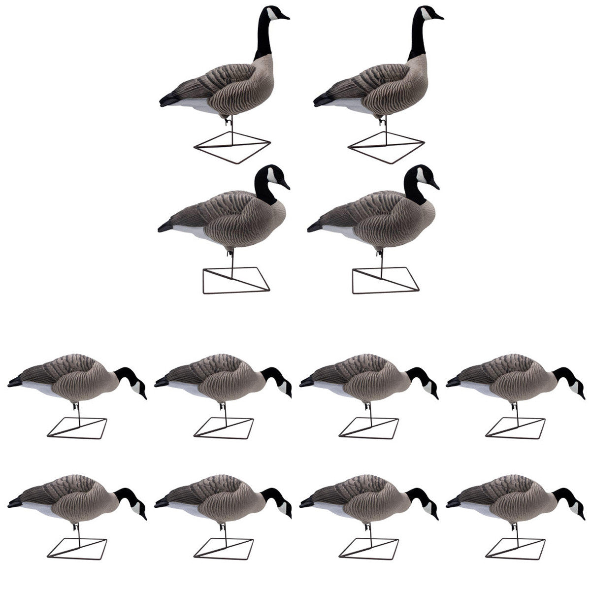 HD Full Body Honkers 4 Uprights and  8 Feeders Pack