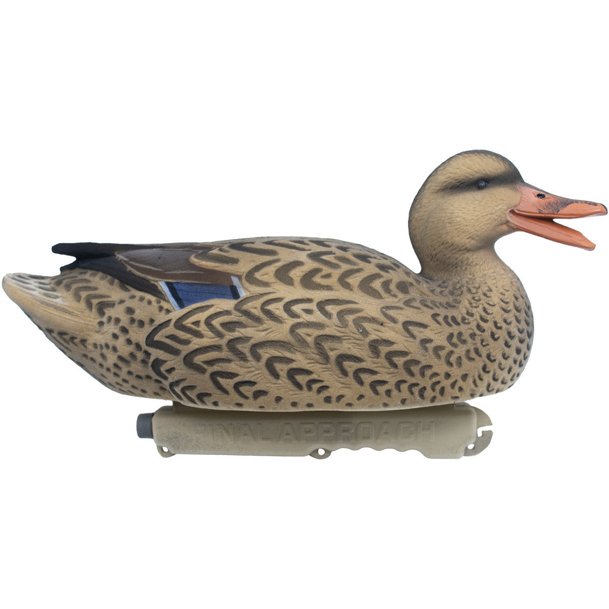 Final Approach LIVE Fully Flocked Mallard Floater Duck Decoys with 12-Slot Decoy Bag Image