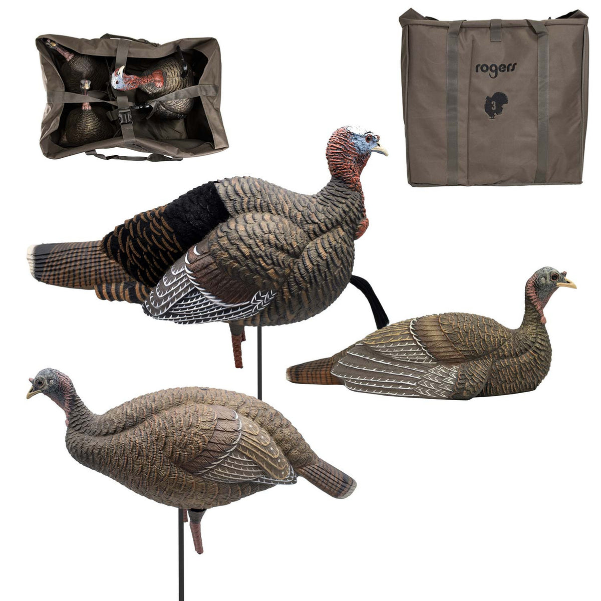 DO NOT ENABLE - FA Live Jake, Laydown Hen, Lookout Hen with Decoy Bag