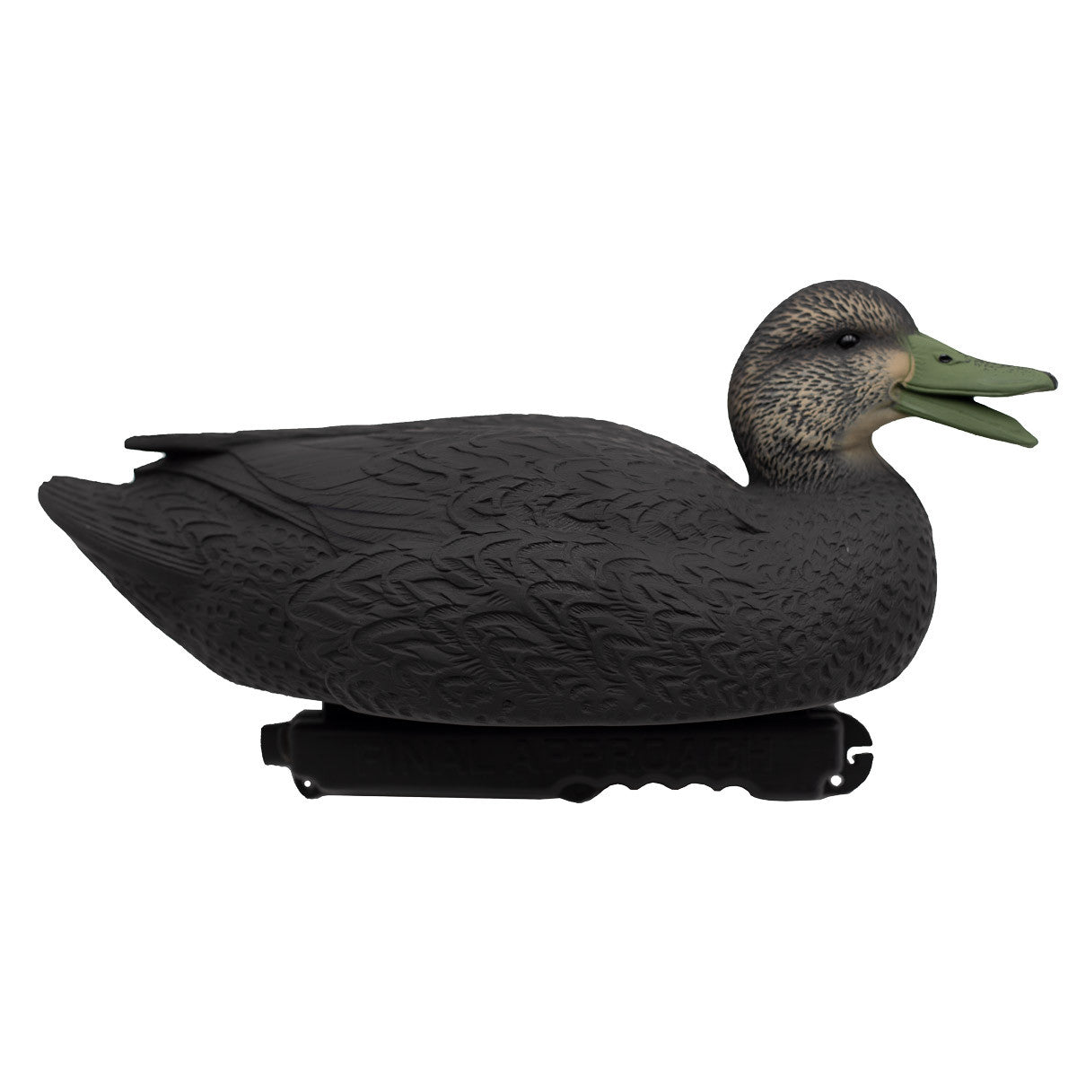 Final Approach HD Black Duck Floater Decoys Hen Caller Image