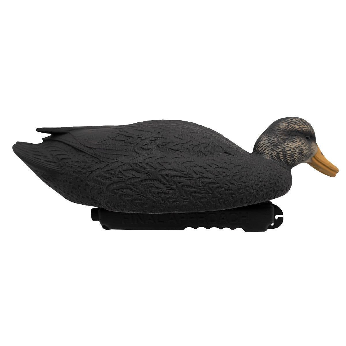 Final Approach HD Black Duck Floater Decoys Drake Feeder Image