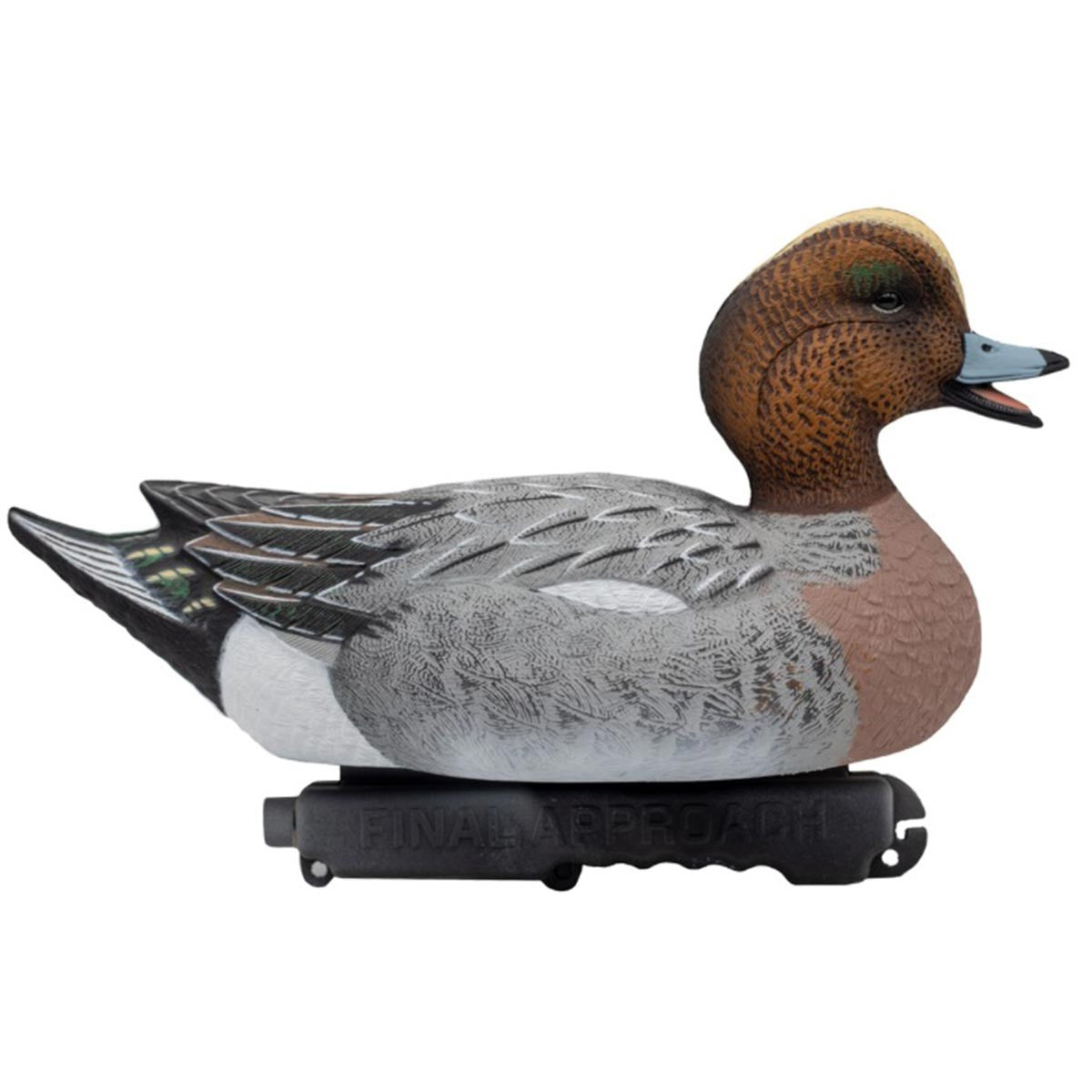 Final Approach Live Eurasian Wigeon Decoys Whistler Drake Side Image