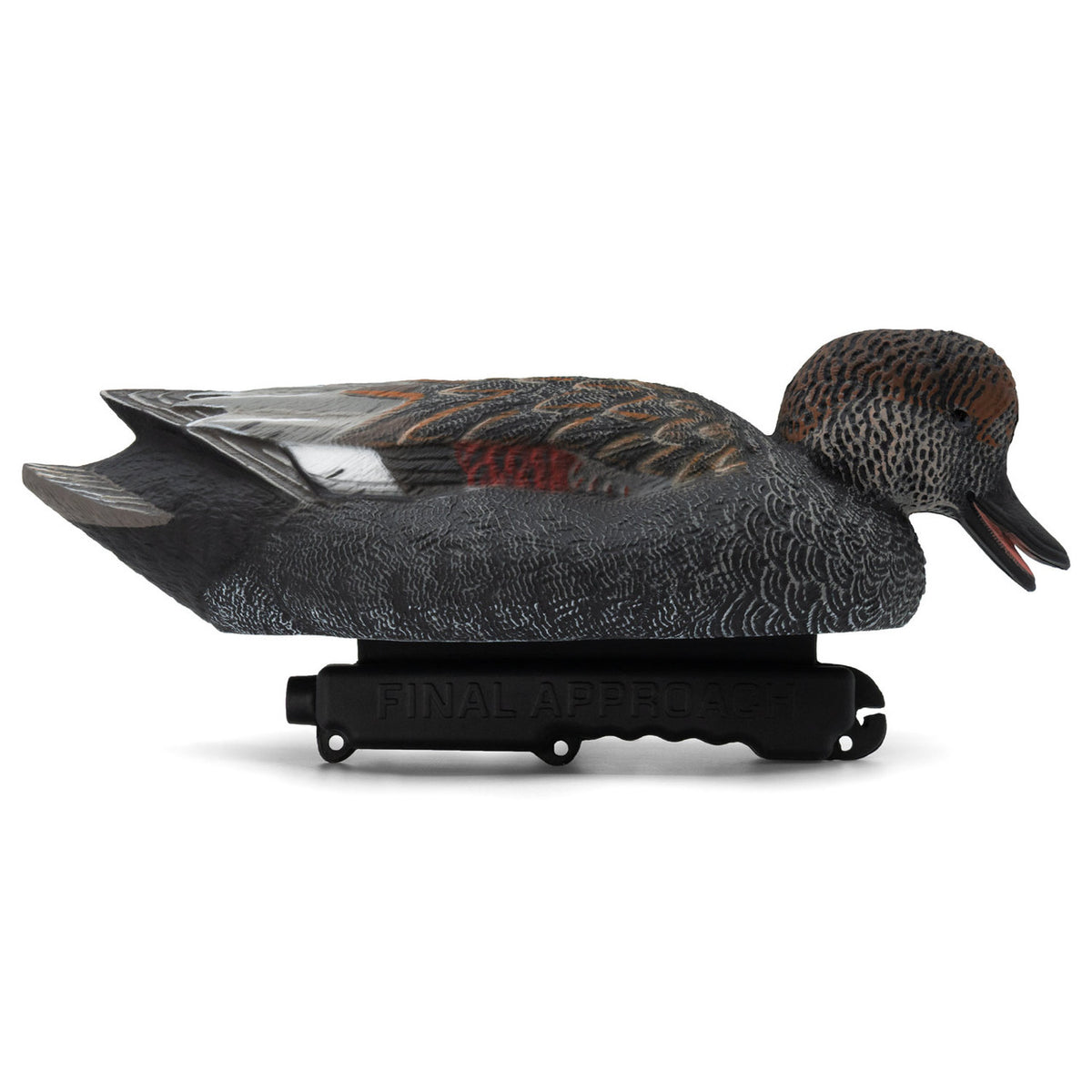 Final Approach Live Gadwall Floater Duck Decoy head down image