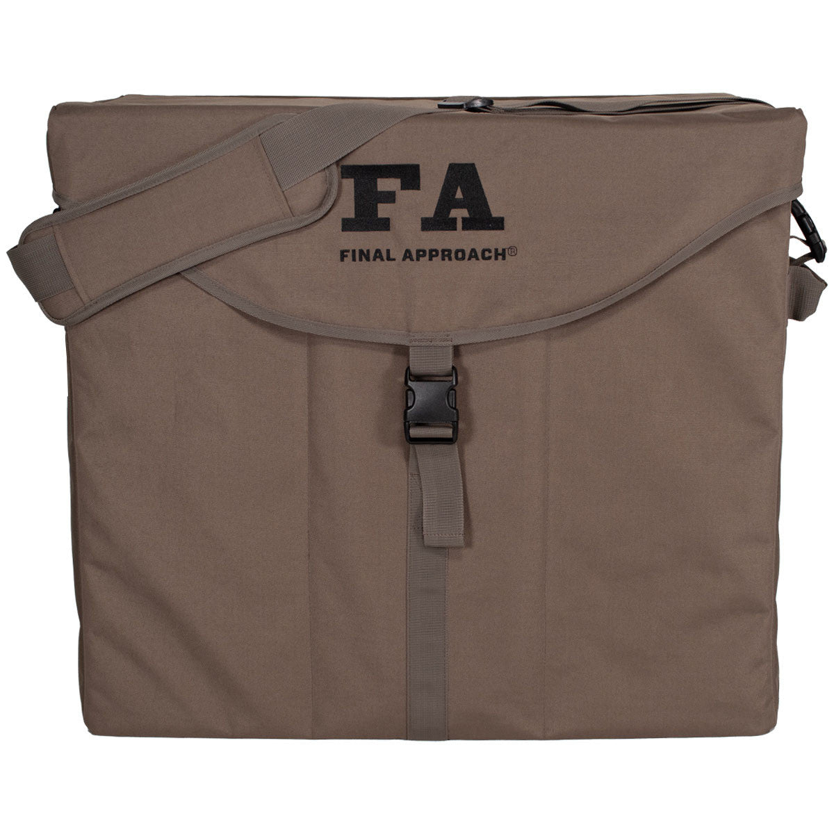 Front Image of the Final Approach Structured Sleeper Shell Bag.