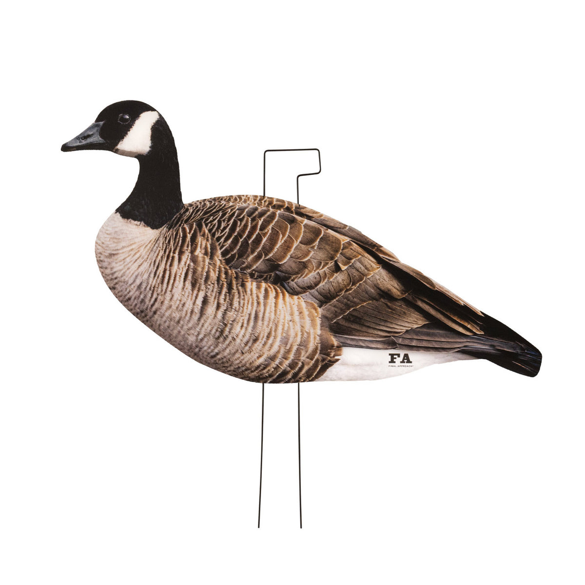 Final Approach Last Pass Honker Silhouette Decoy head up image